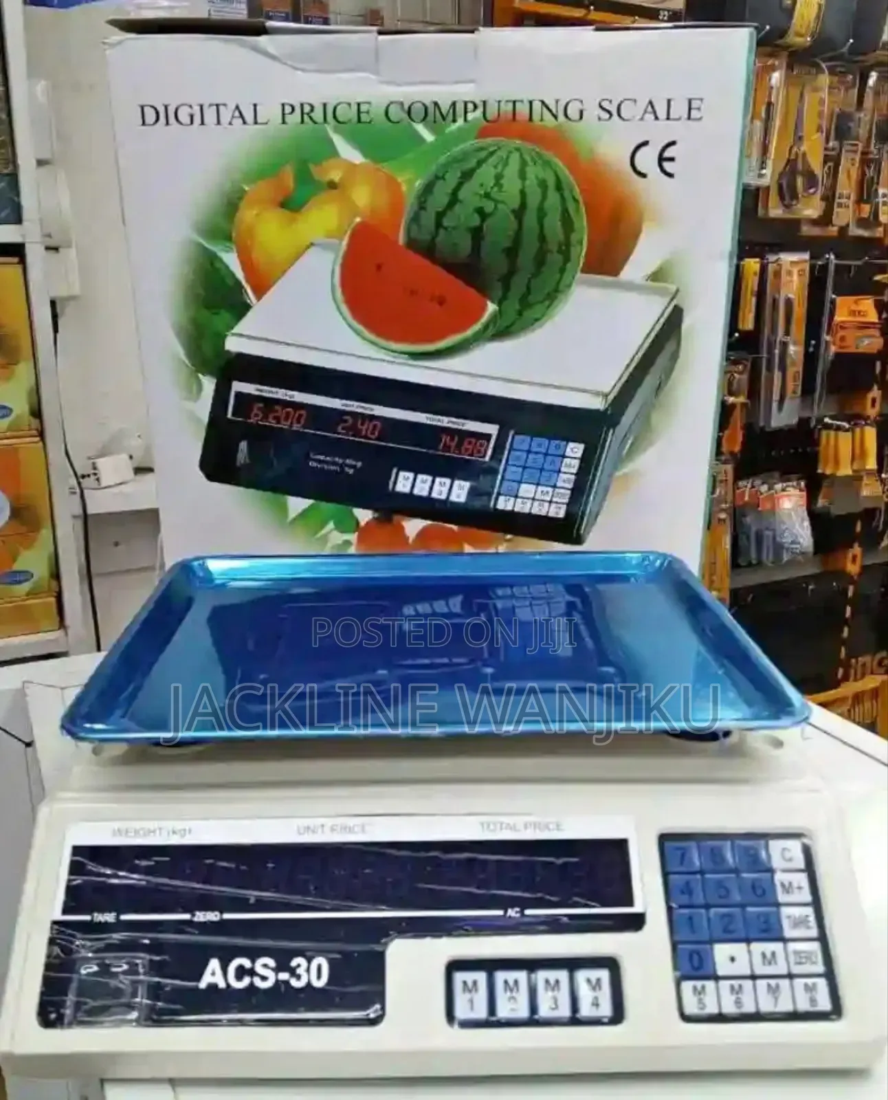Digital Acs 30 Armless Weighing Scale/ Weighing Scale Machine 30kgs
