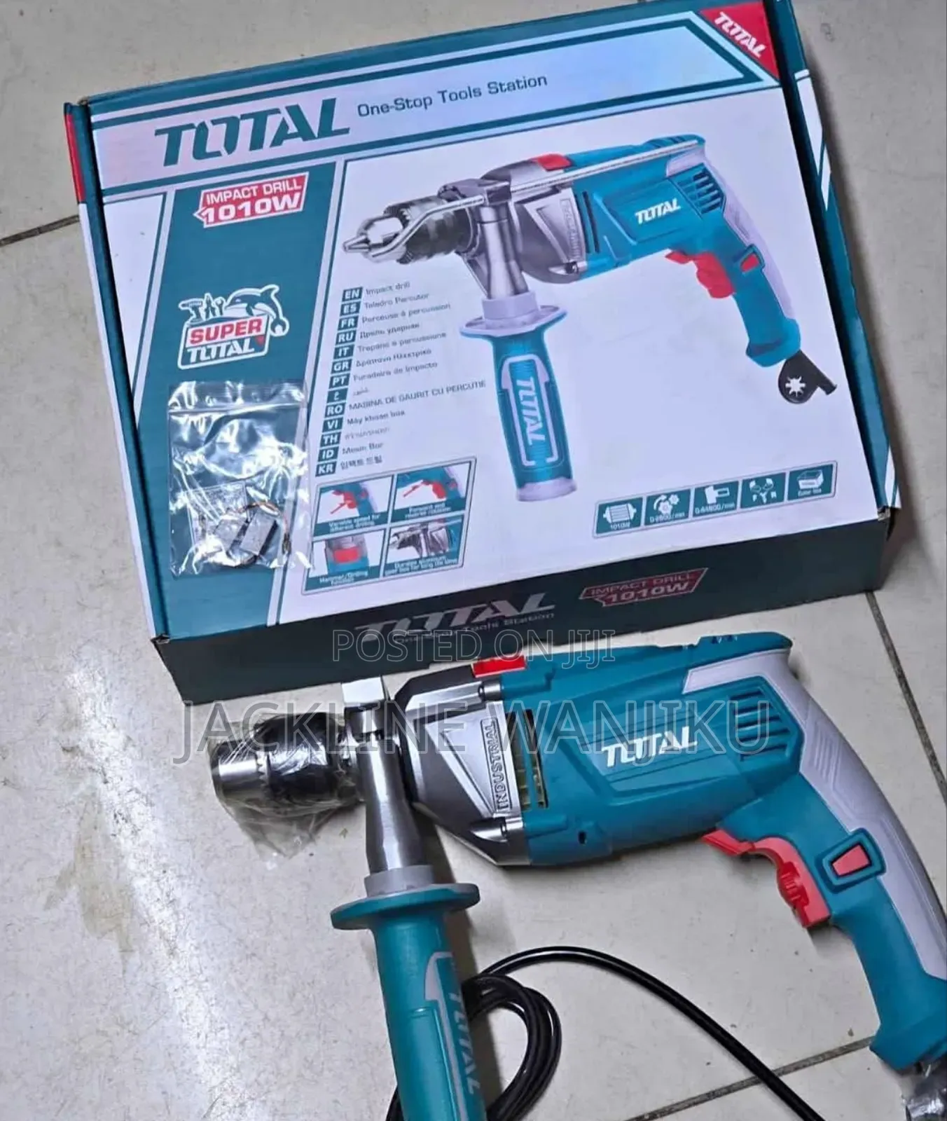 Powerful Total Drill 1010 Watts/ Heavy Duty Total Drill 1010w