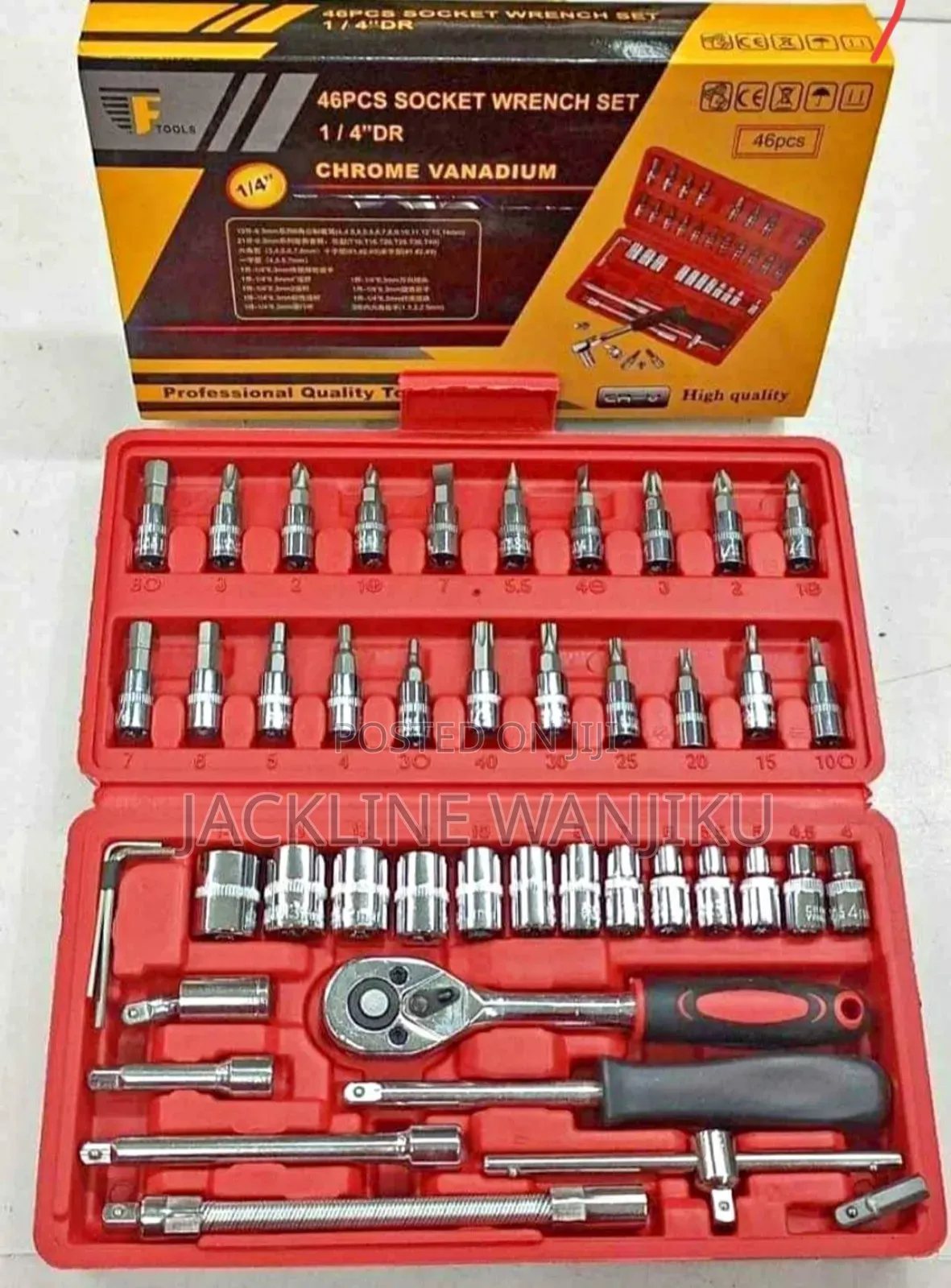46pcs Socket Wrench Set