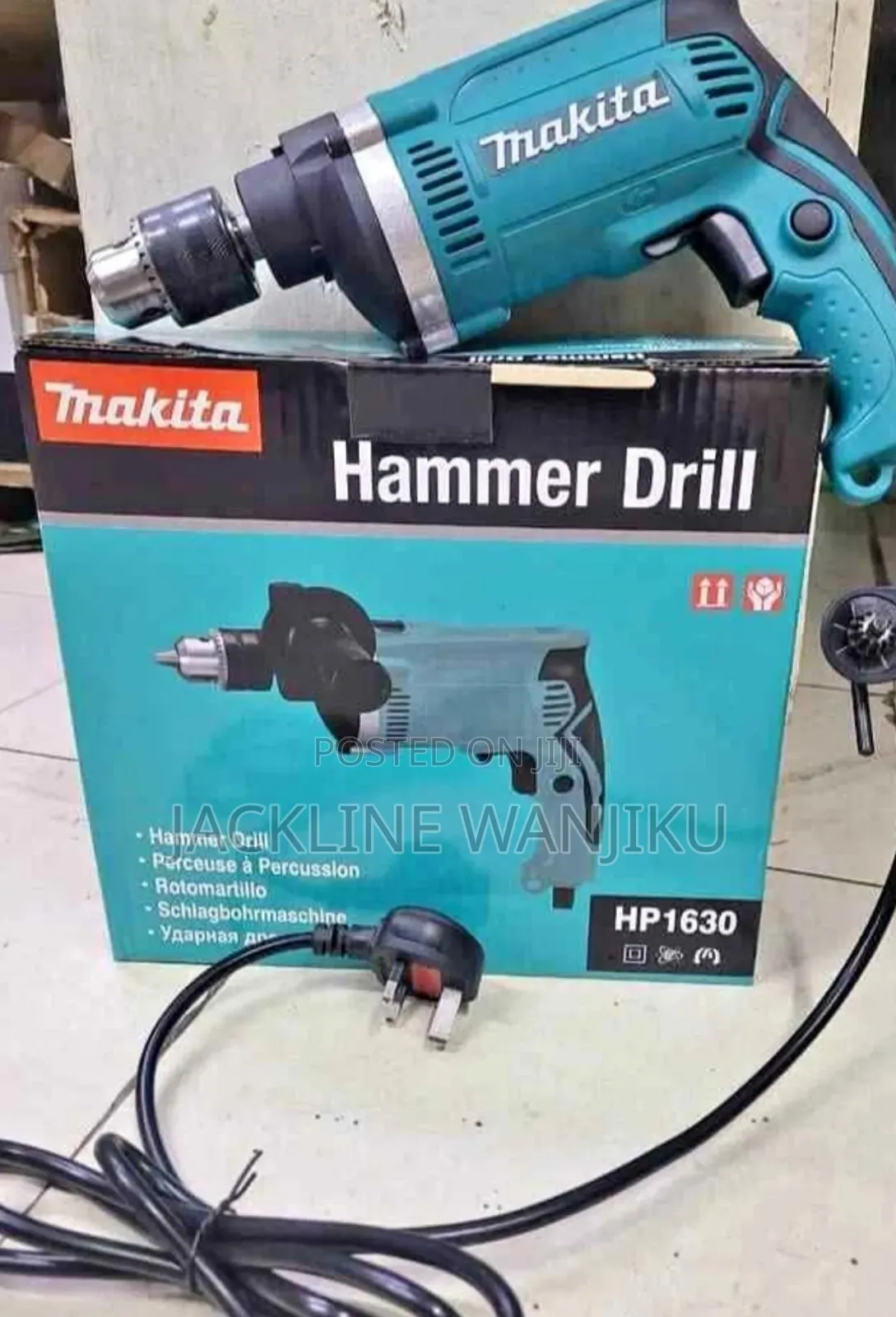 Hp1630 Makita Hammer Drill Machine / Electric Makita Drill