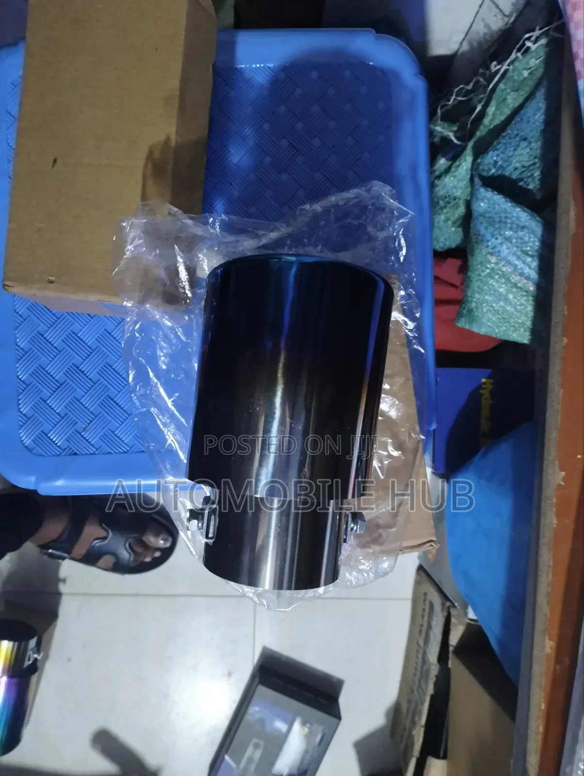 Rainbow Muffler Tip Extension in Cars