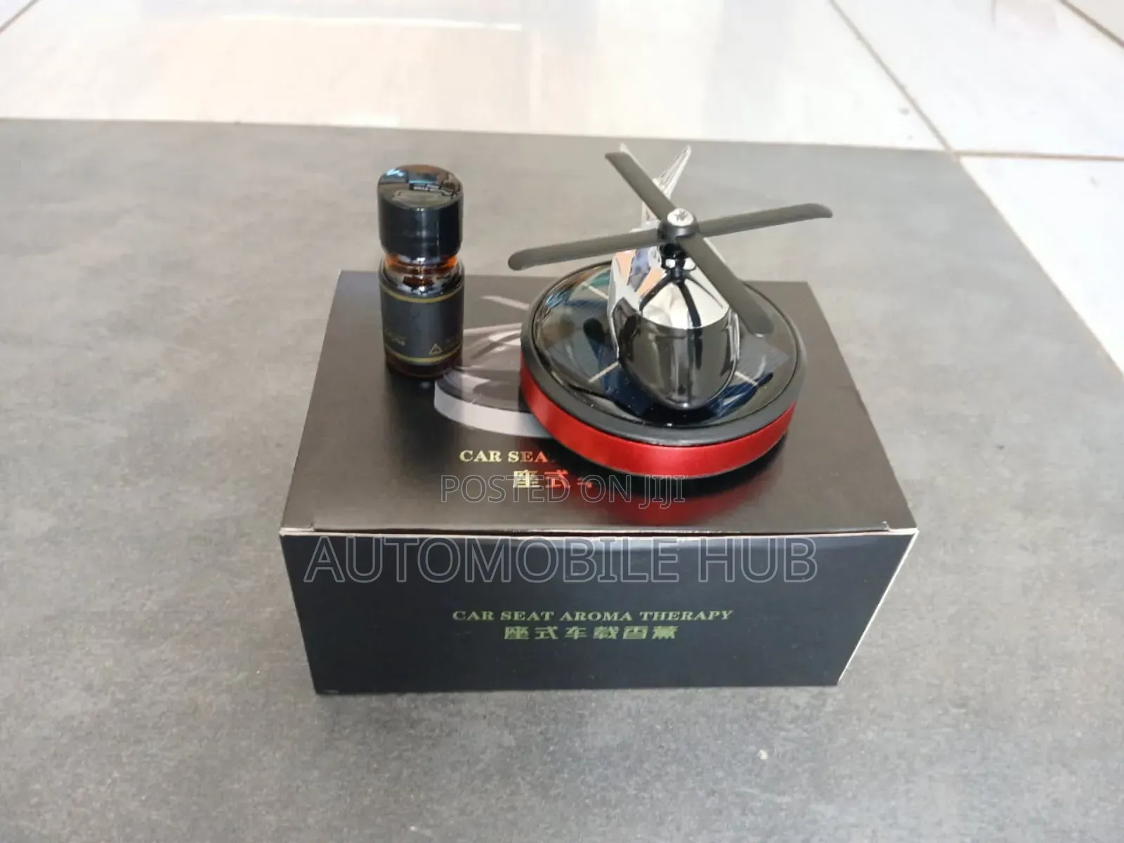 Solar Powered Rotating Helicopter Car Air Freshener