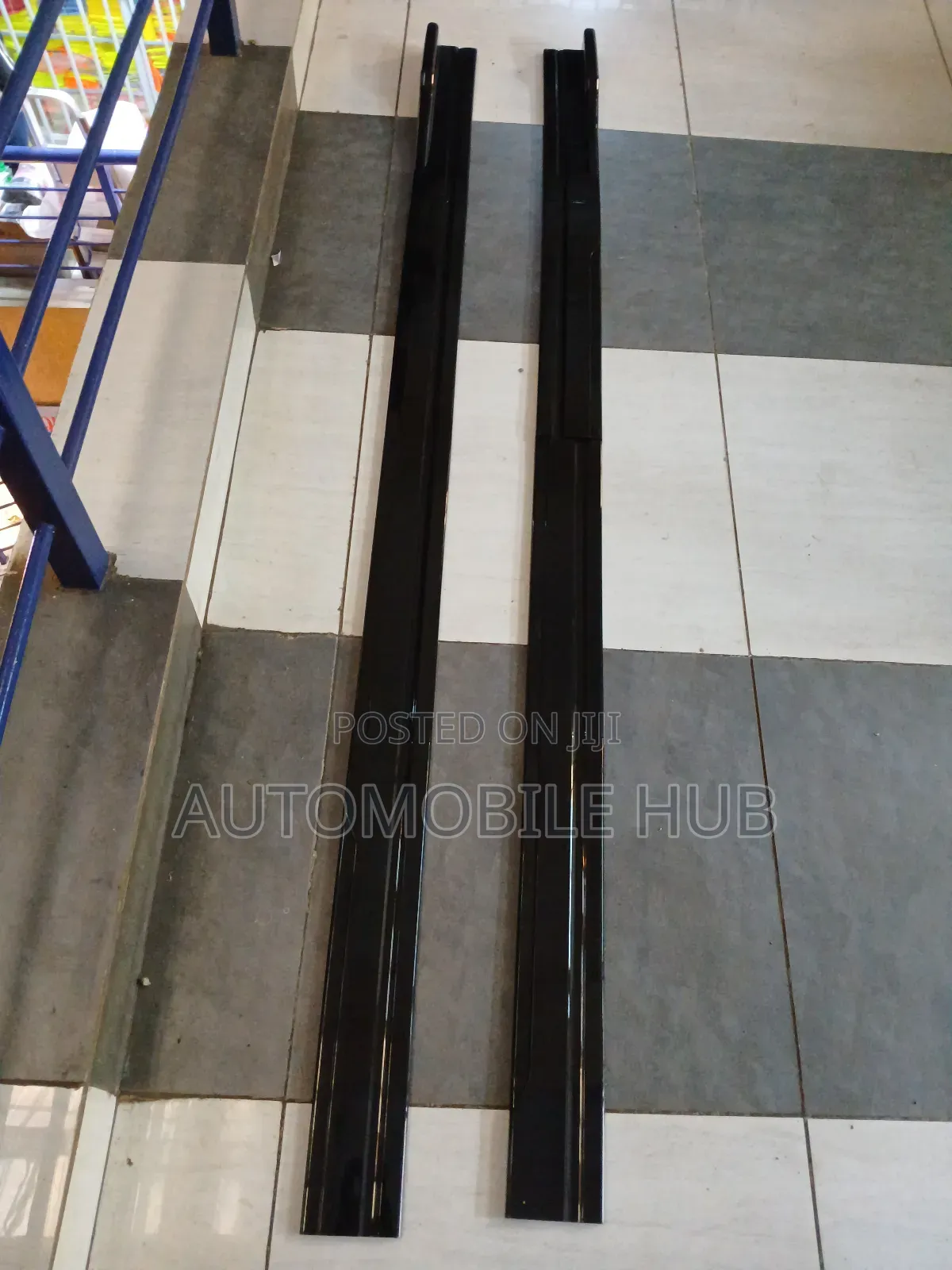 Buy Online Universal Car Black Side Skirts Black Plain