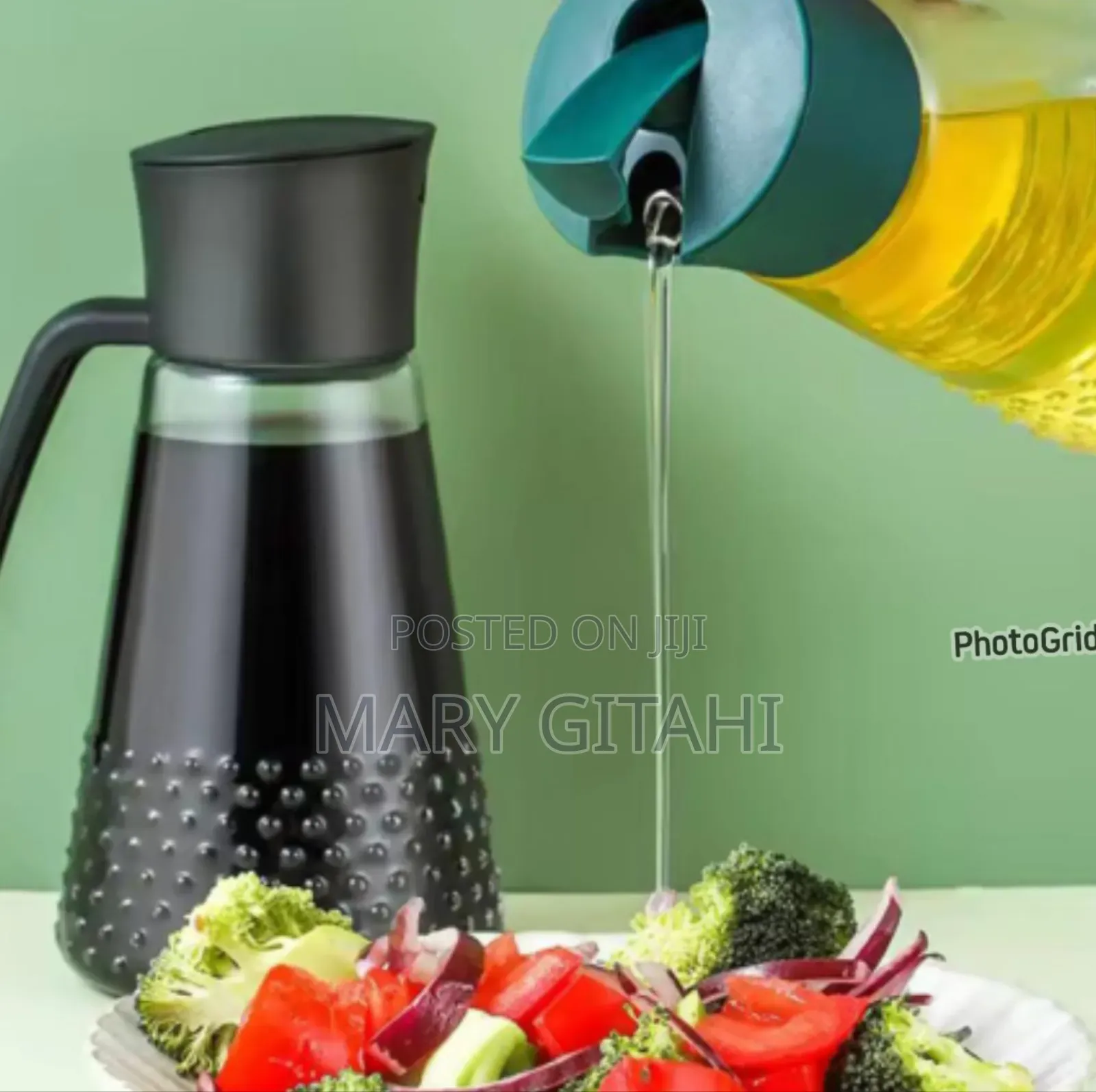 630ml Oil Dispenser 
Colours: *Green Black*