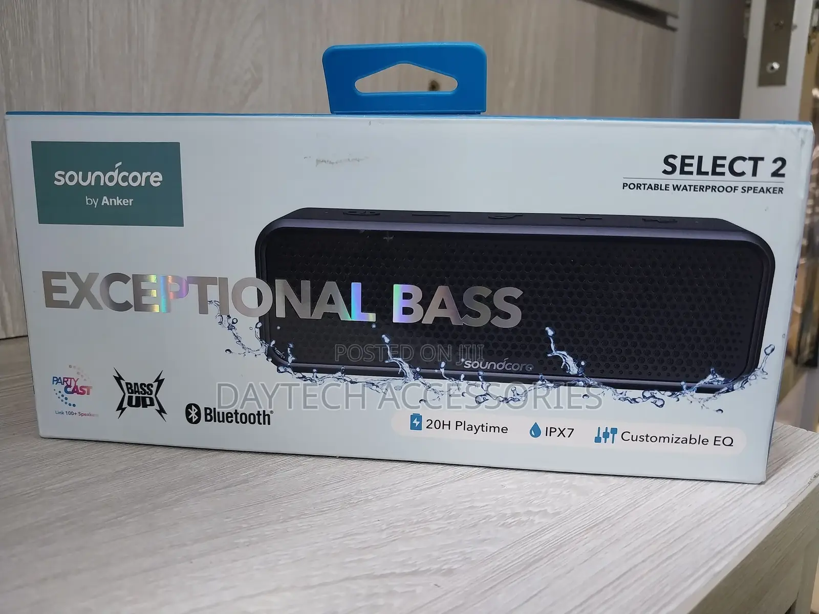 Anker Soundcore Select 2 Bluetooth Portable Water Resistant Speaker