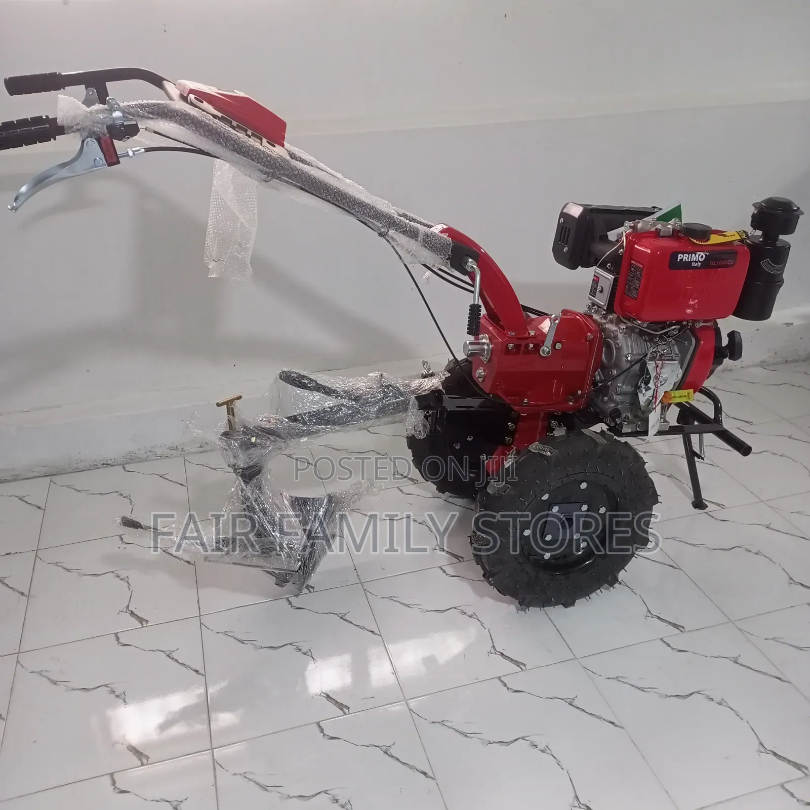 Heavy Duty Tiller Machine 10hp With Complete Accessories