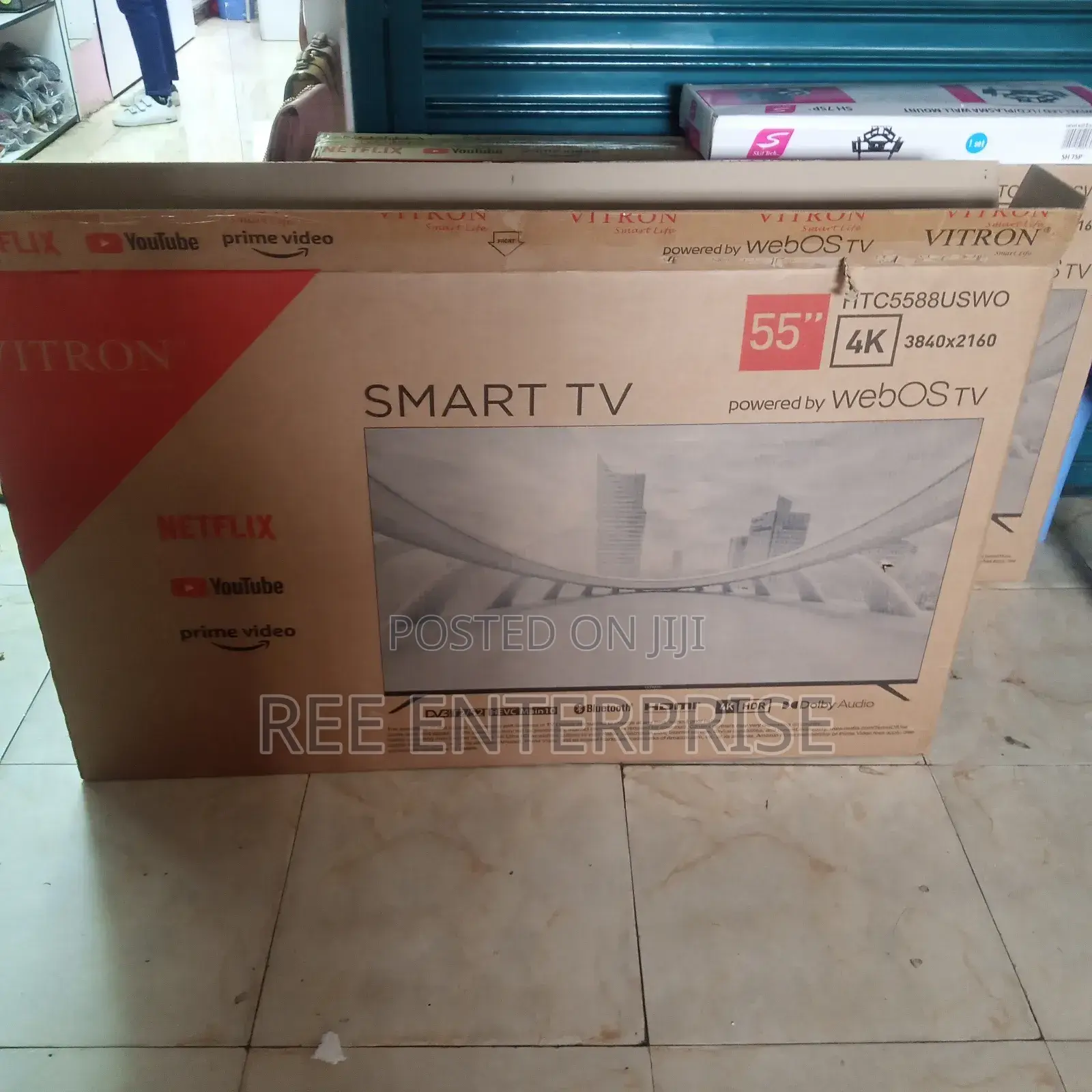 Vitron 55 Smart Android Tv Brand New