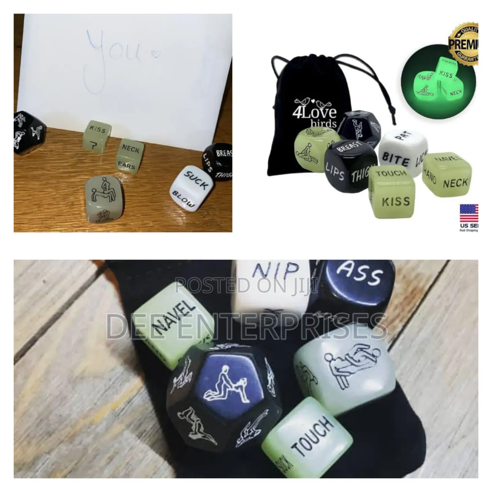 Intimate Adult Dice