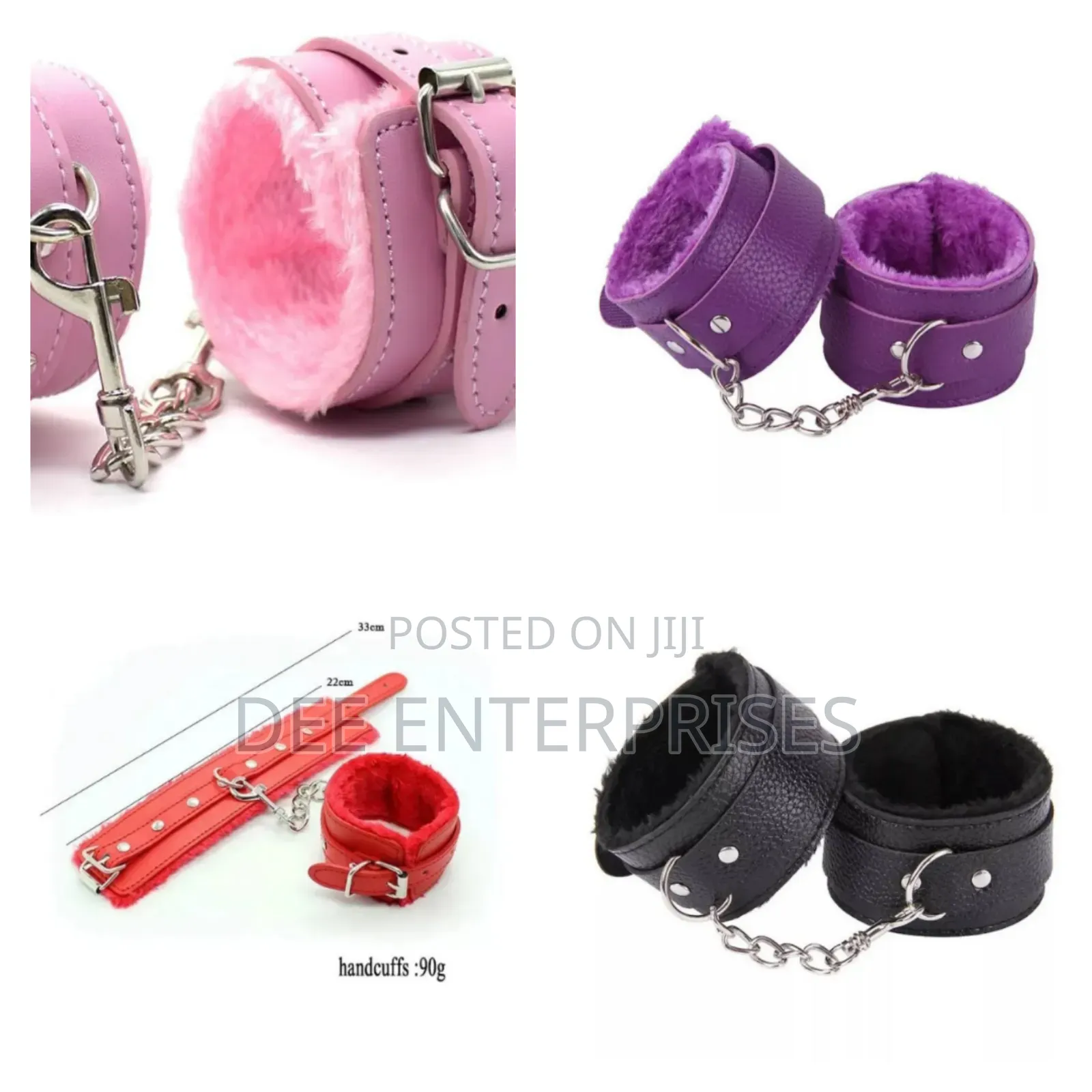 Fluffy Adult Bondage Cuffs