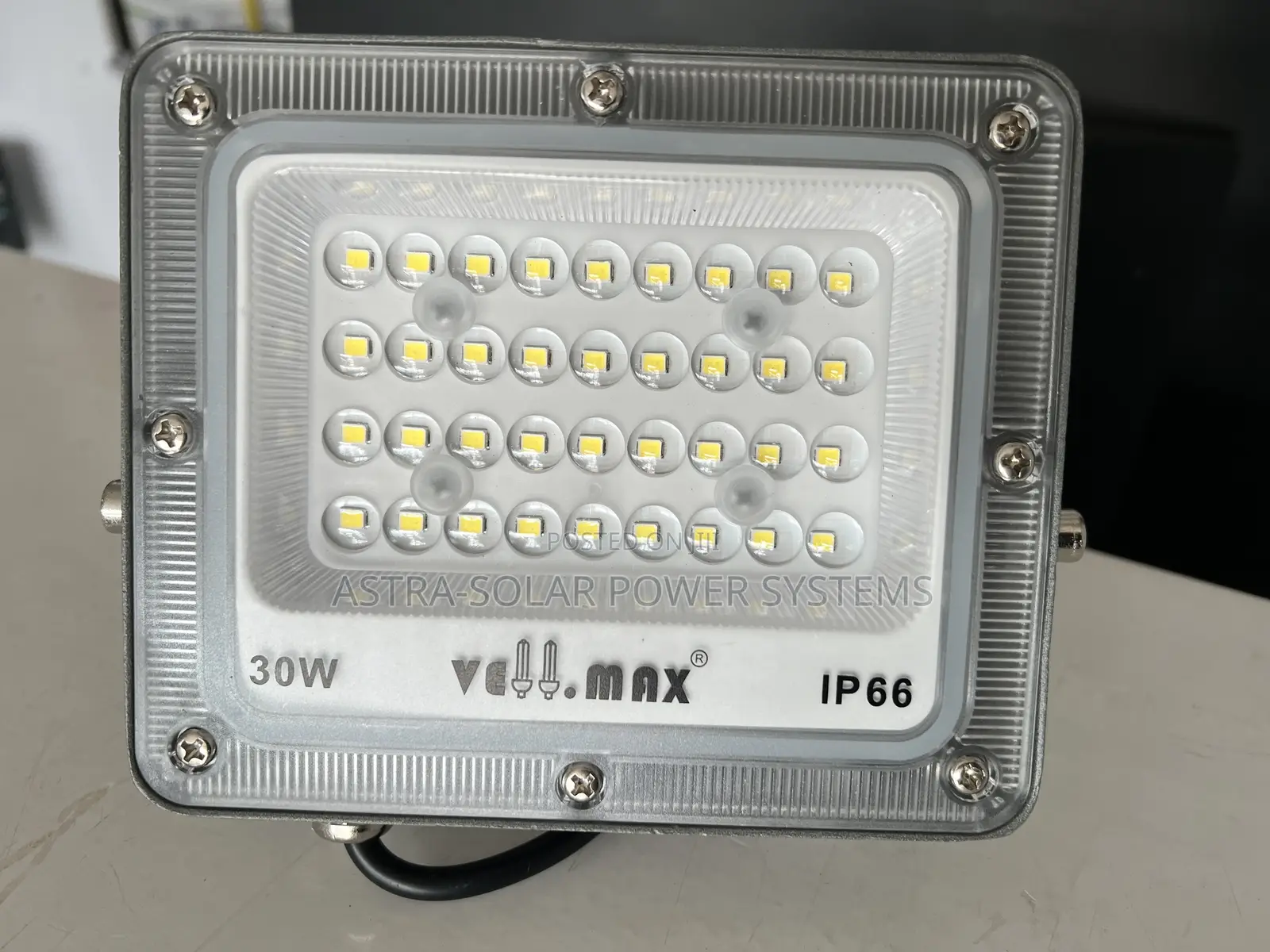 Vellmax 30w Led Floodlight–Waterproof Outdoor Security Light