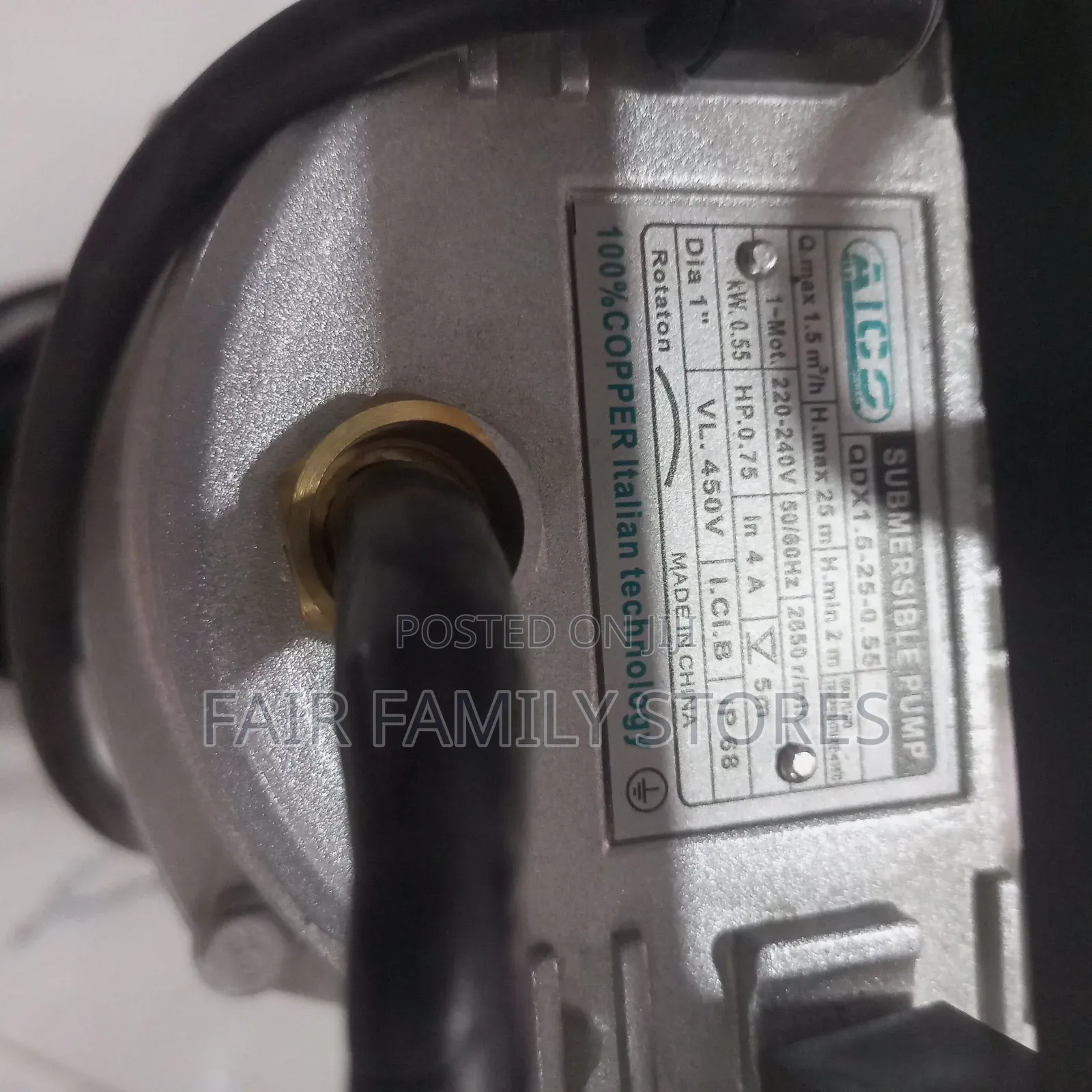 Aico Japan Shallow Well Pump – 25 Head Electric
