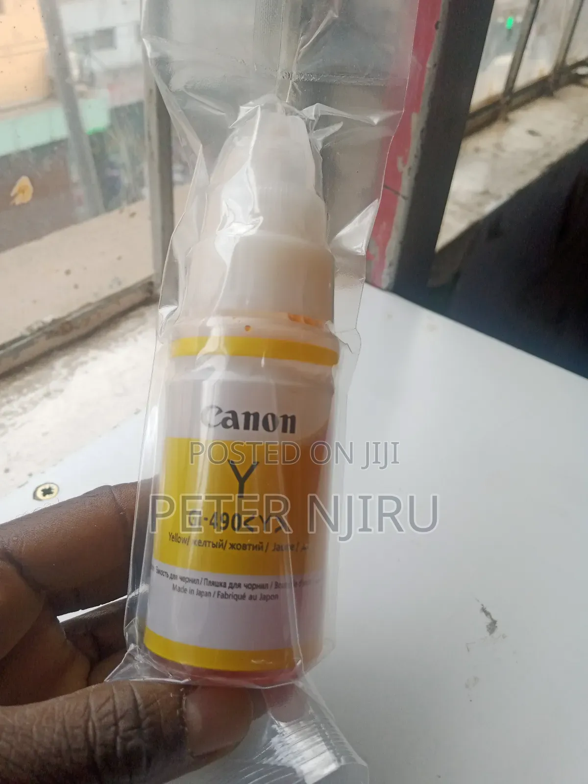 490 Ink Yellow Color Original Available