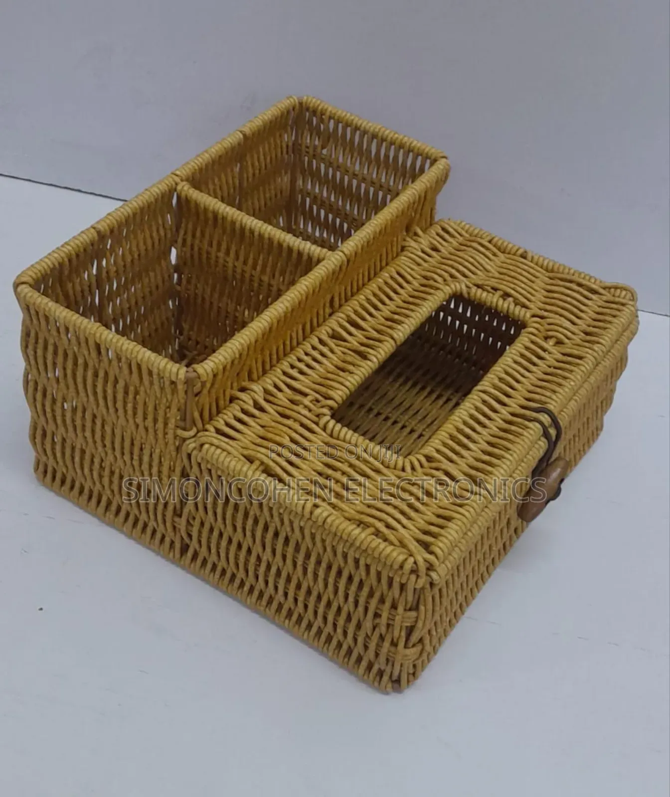 3 Slots Storage Organizer With Serviette Holder