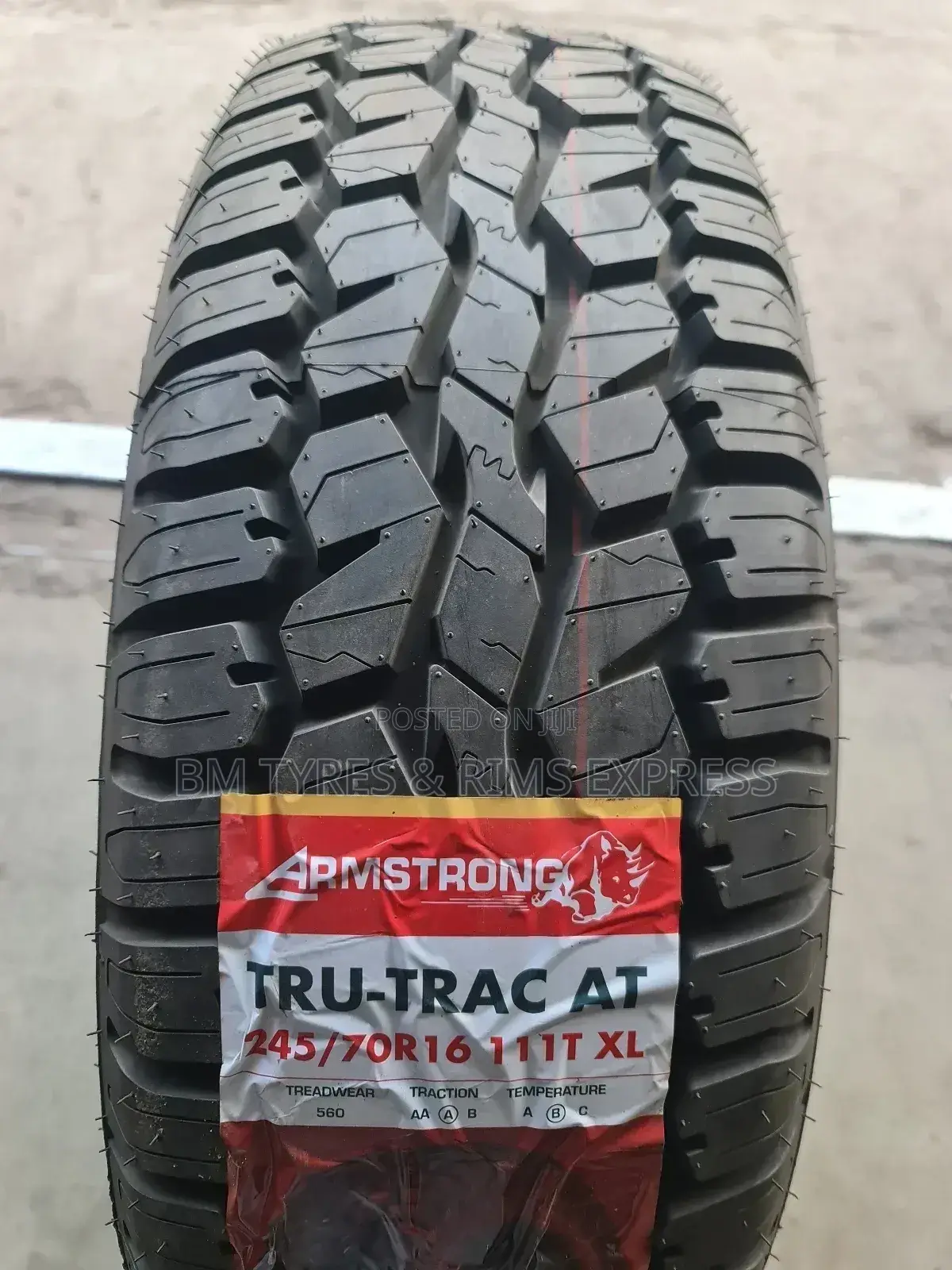 245 /70 R16 Armstrong Tyres (All Terrrain).