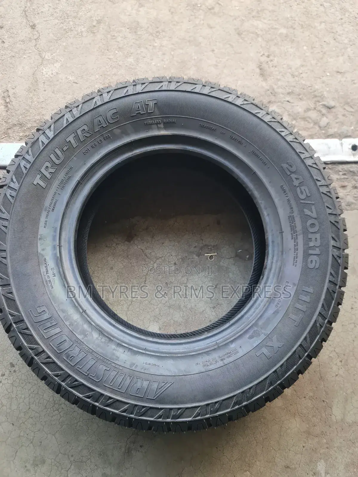 245 /70 R16 Armstrong Tyres (All Terrrain).