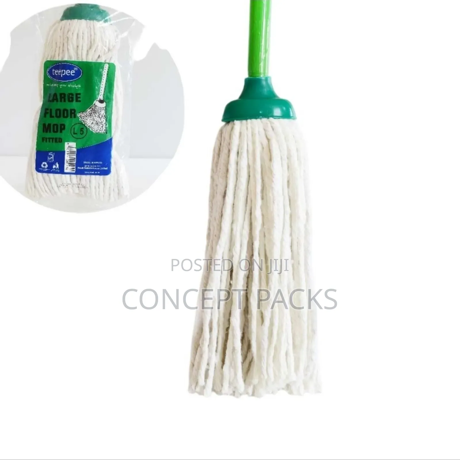 12pcs Teepee Large Mop With Handle