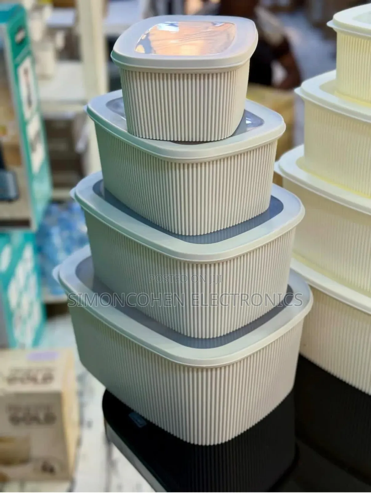 4pcs Multipurpose Storage Containers