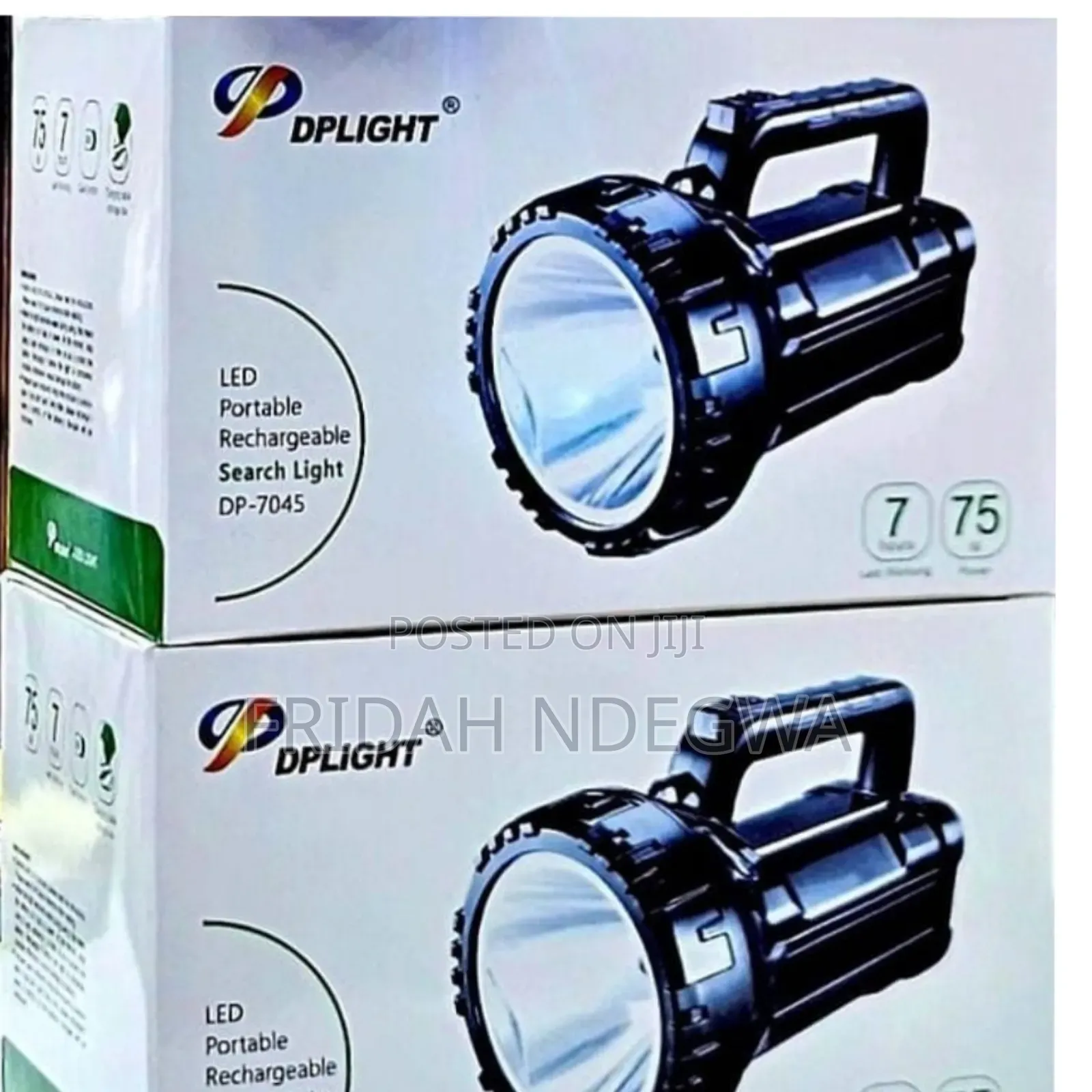 Dp Portable Bright Led Rechargeable Torch