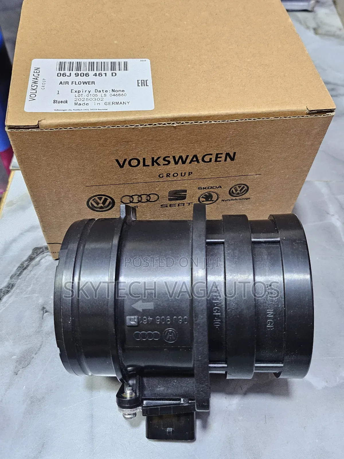 Audi Volkswagen Mass Air Flow Sensor