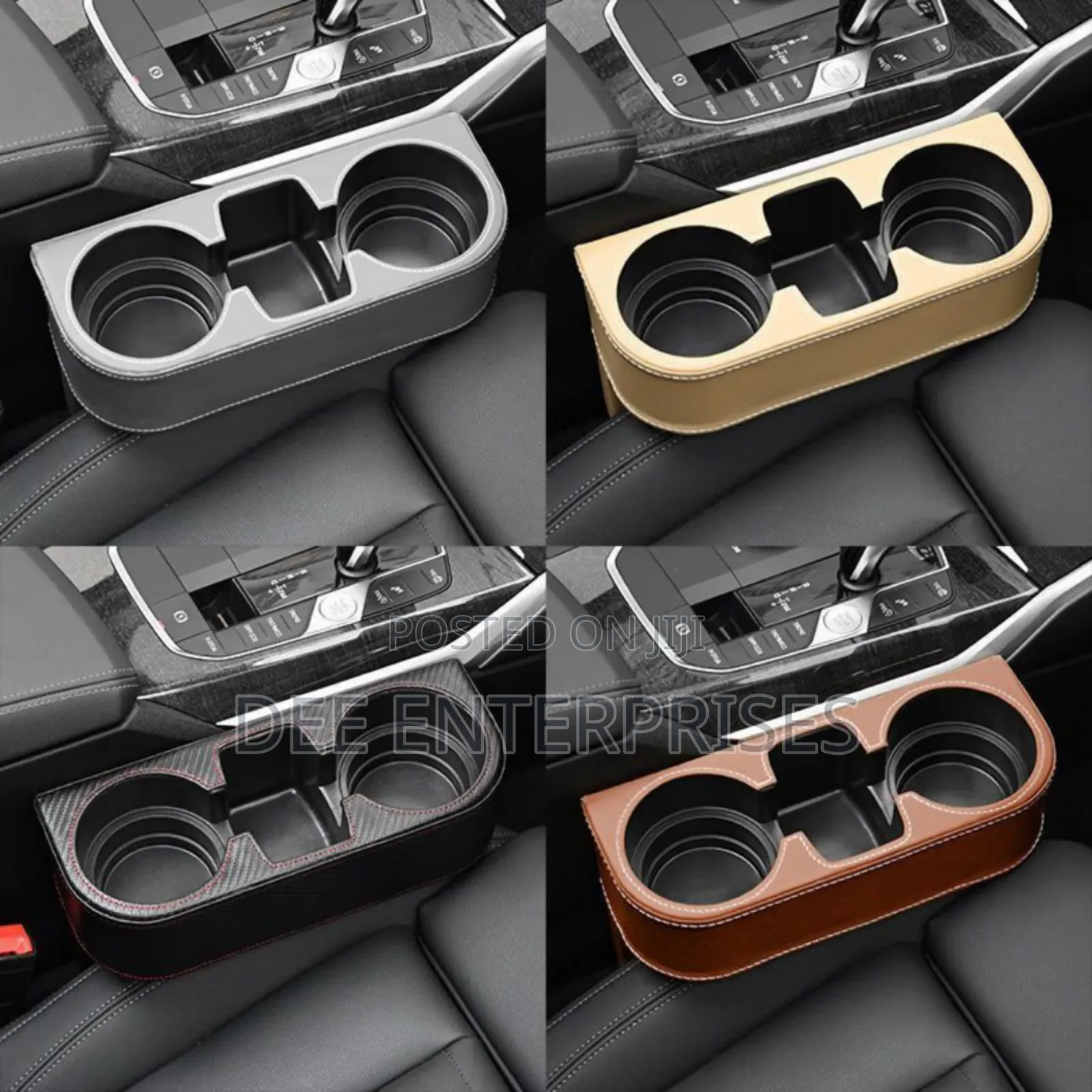 Car Cup Holder With Phone Holder Double Side Holders