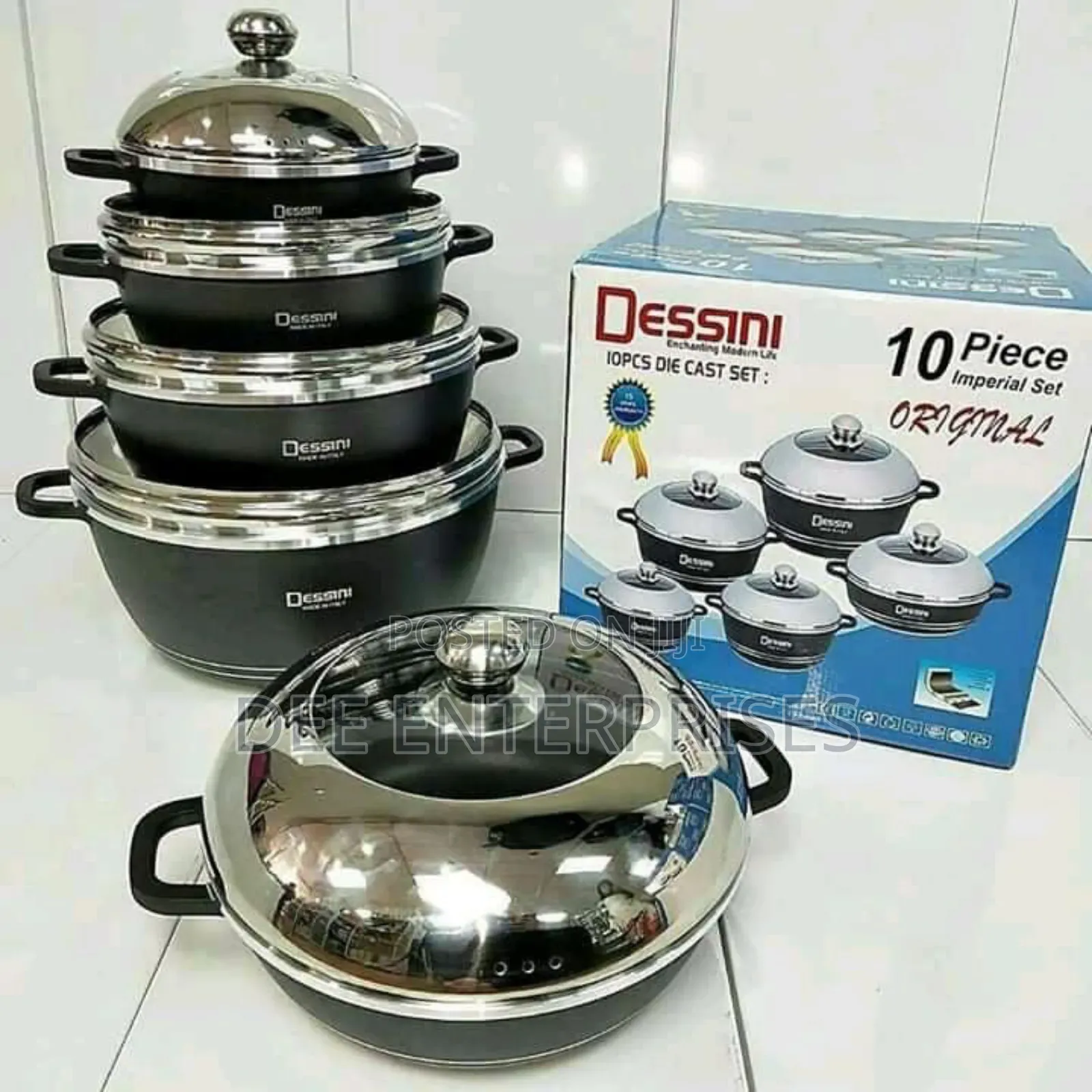 10 PCS Desini Cookware Set