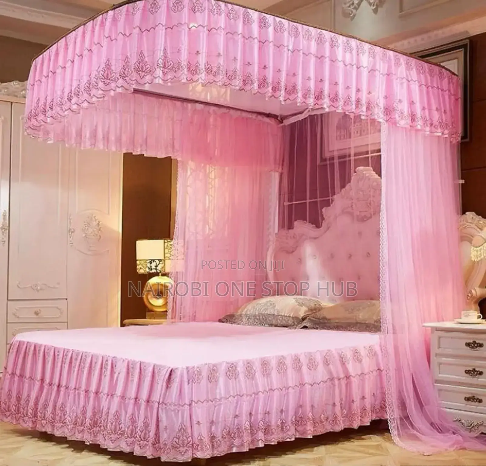 2 Stand Mosquito Net With Rails
