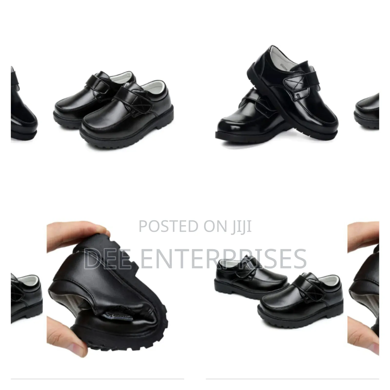 Boys Quality Leather Back to School Shoes