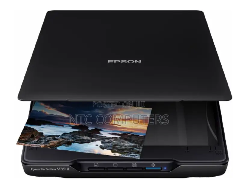 Epson Perfection V39ii A4 Flatbed Photo and Document Scanner