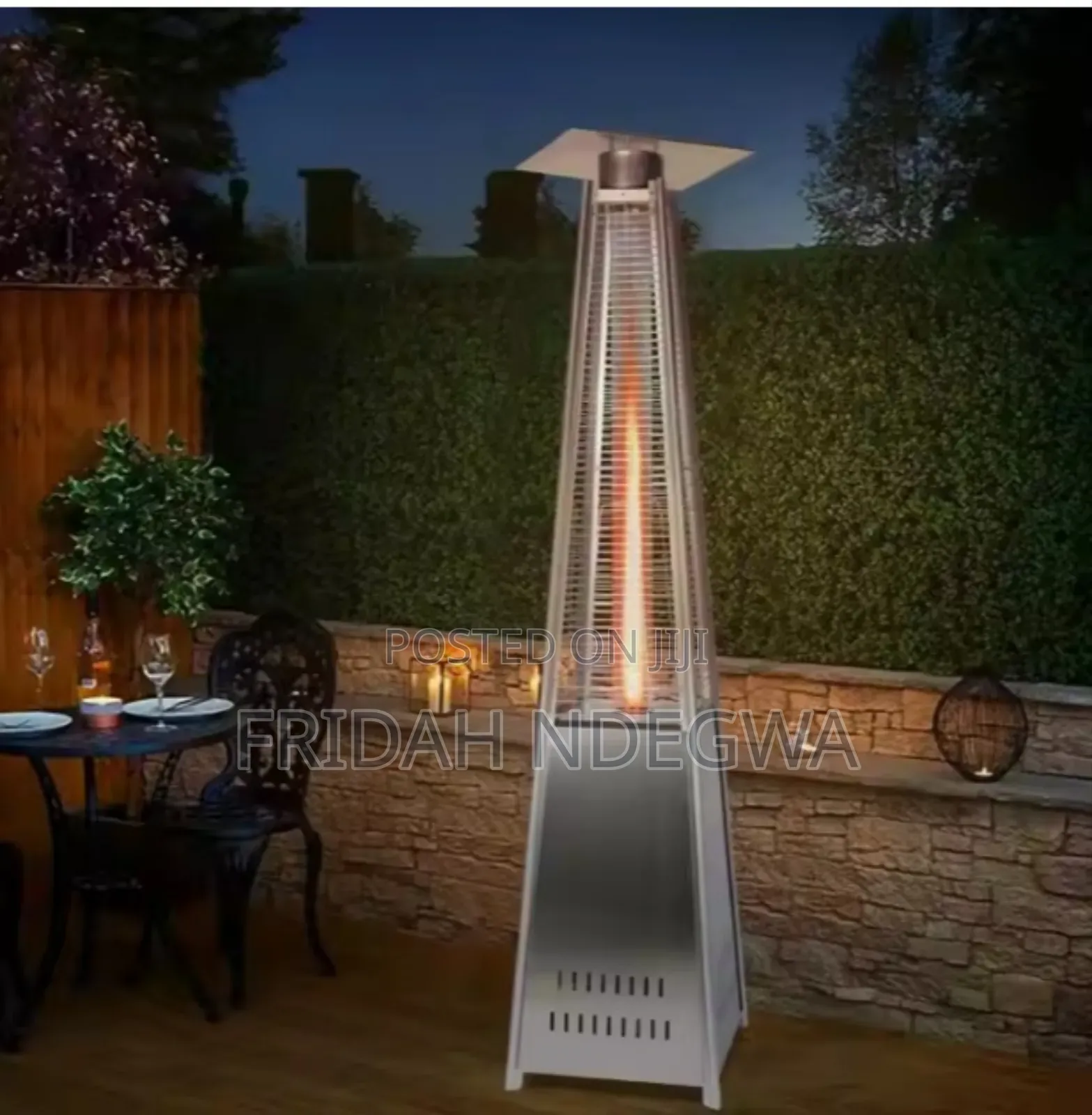 Modern Style Pyramid Patio Heater