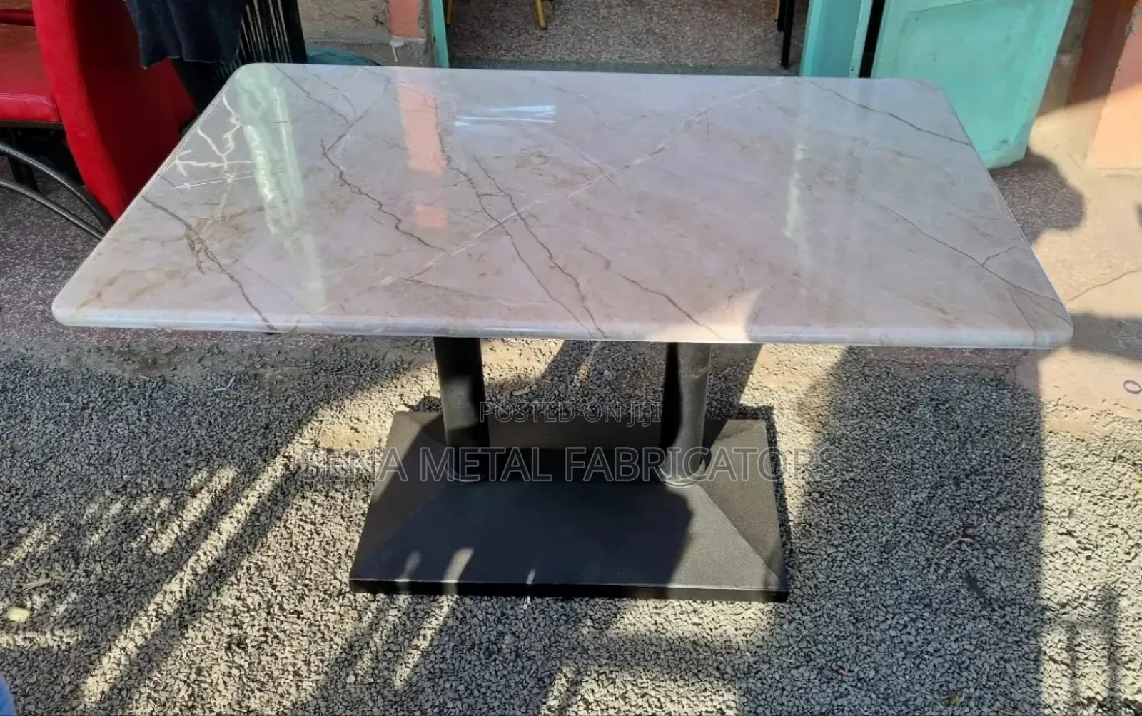 Restaurant Double-Leg Stand Table