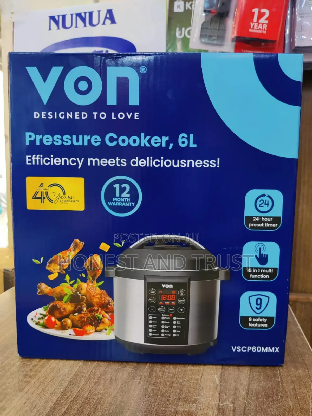 Von Electric Pressure Cooker