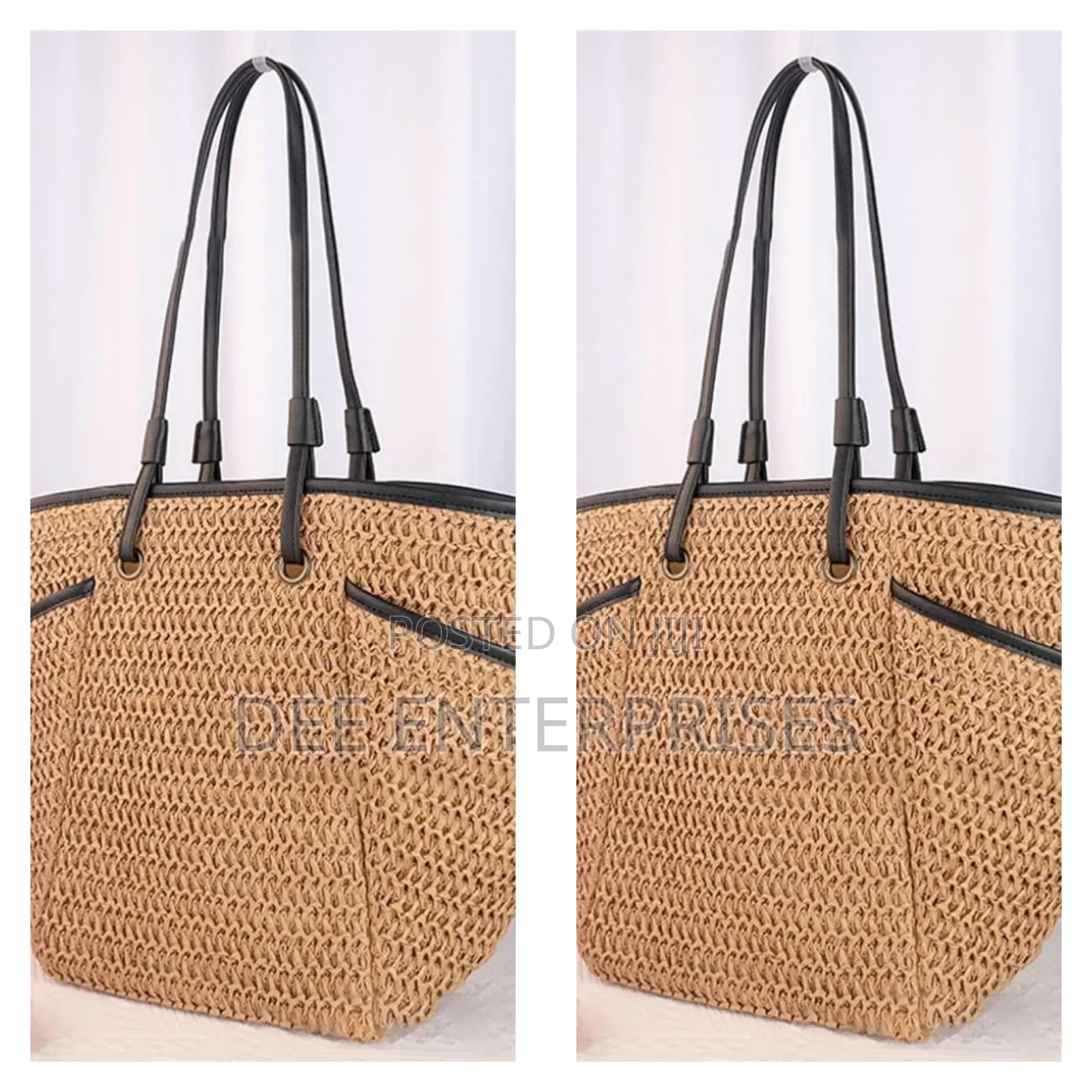 Large Capacity Women's Straw Tote Bags