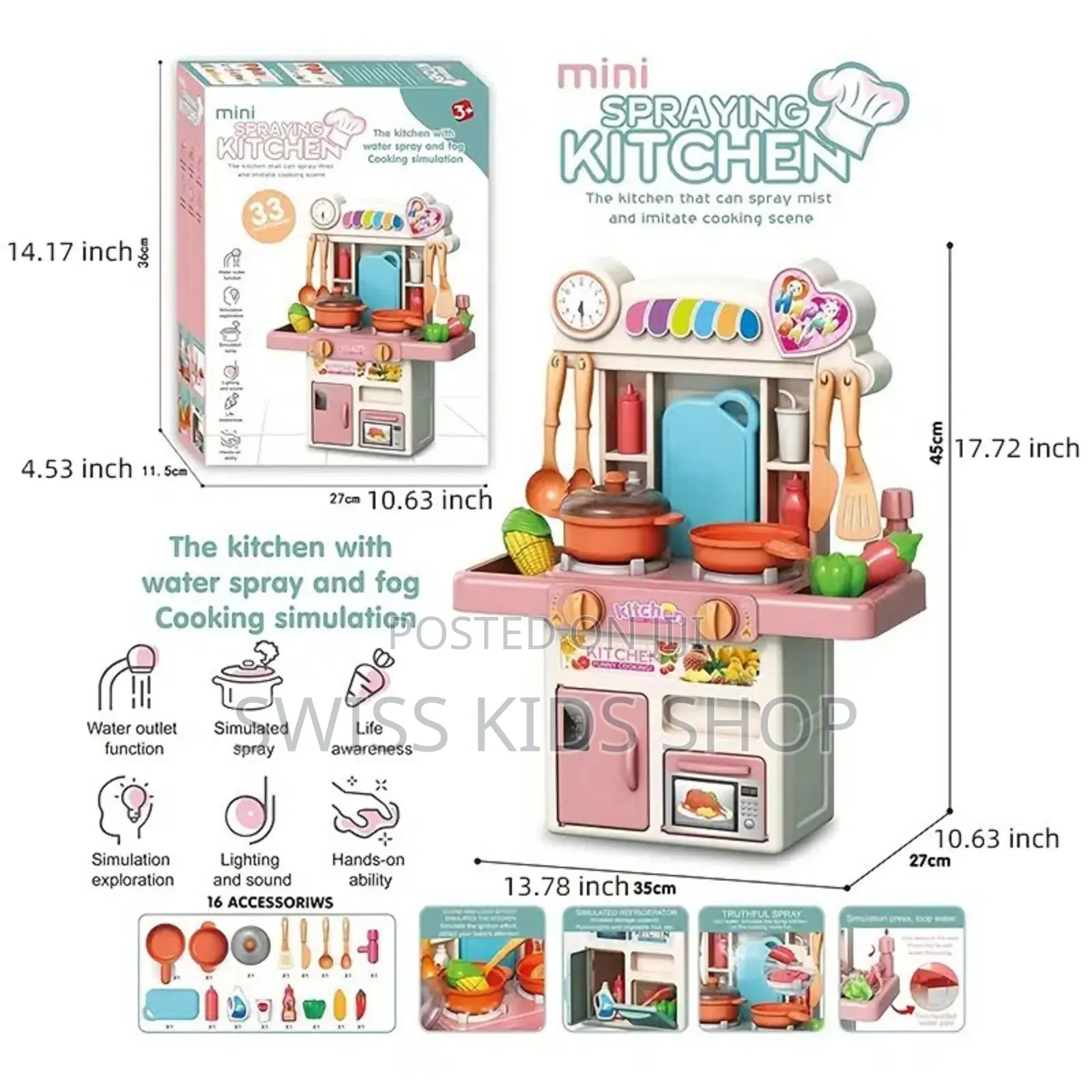 Kitchen Set / Kitchen Toys / Cooking Toys