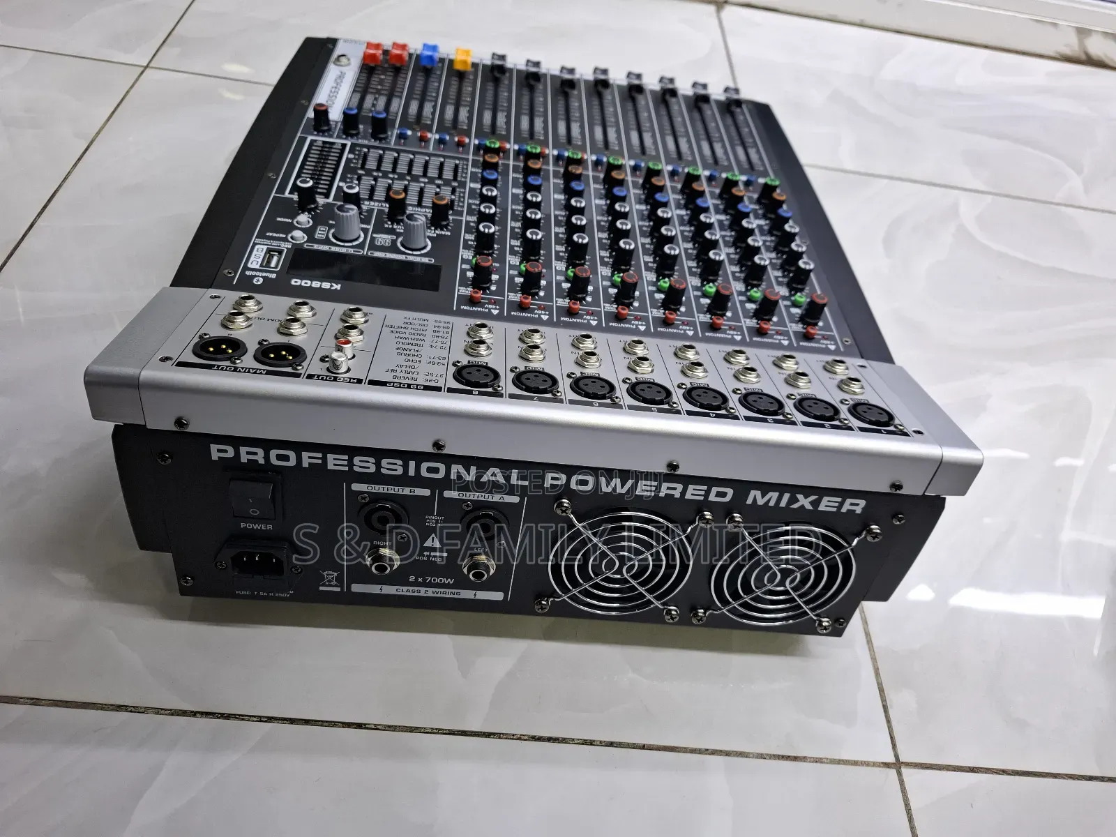 Ks800 Professional 8 Channels Powered Mixer