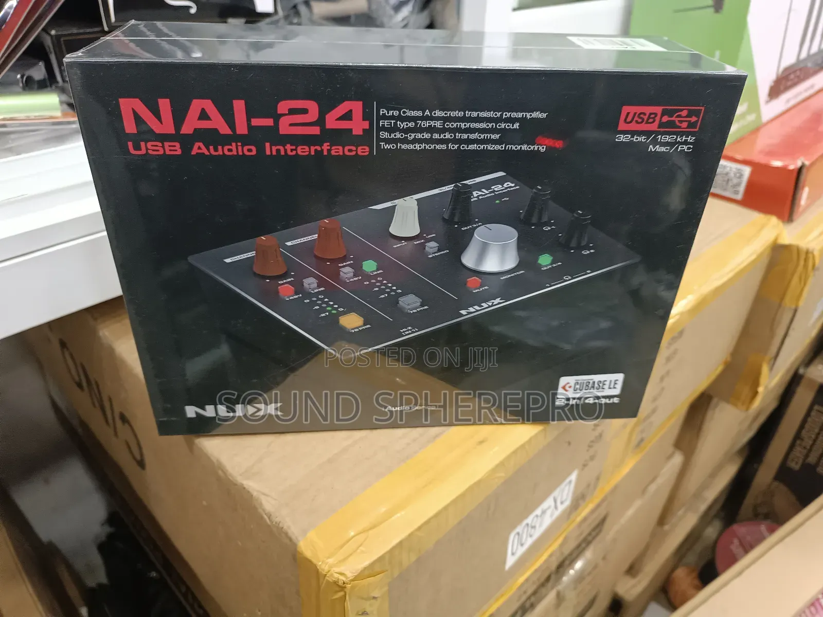Nux Nai-24 Usb Audio Interface