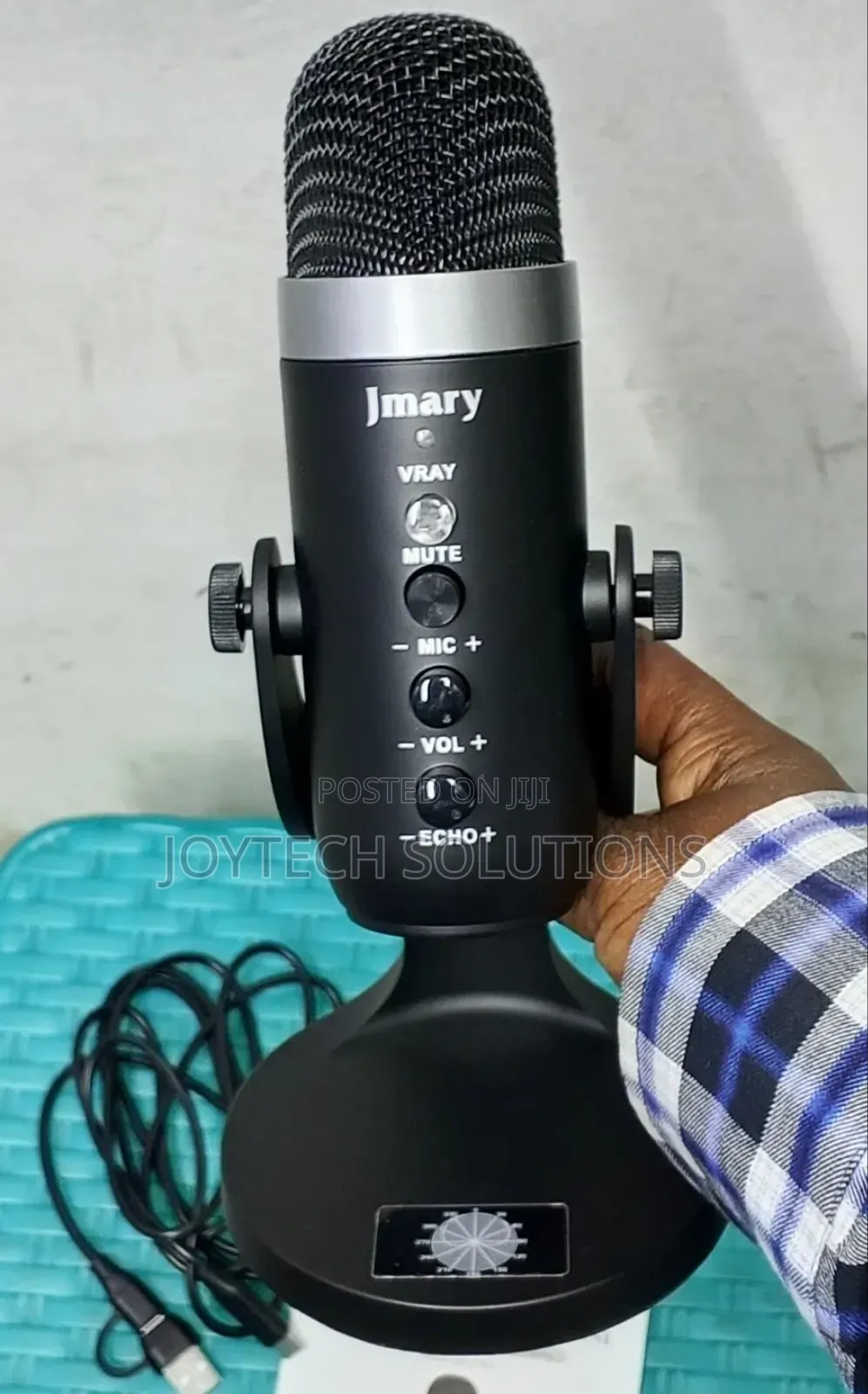 The Desk Mic Usb Jmary Plug and Play Podcast for Streaming Gaming Etc