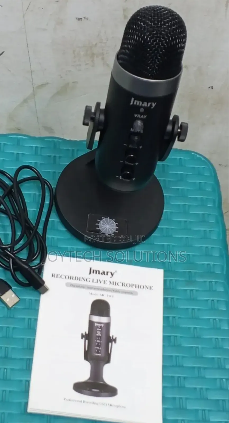 The Desk Mic Usb Jmary Plug and Play Podcast for Streaming Gaming Etc