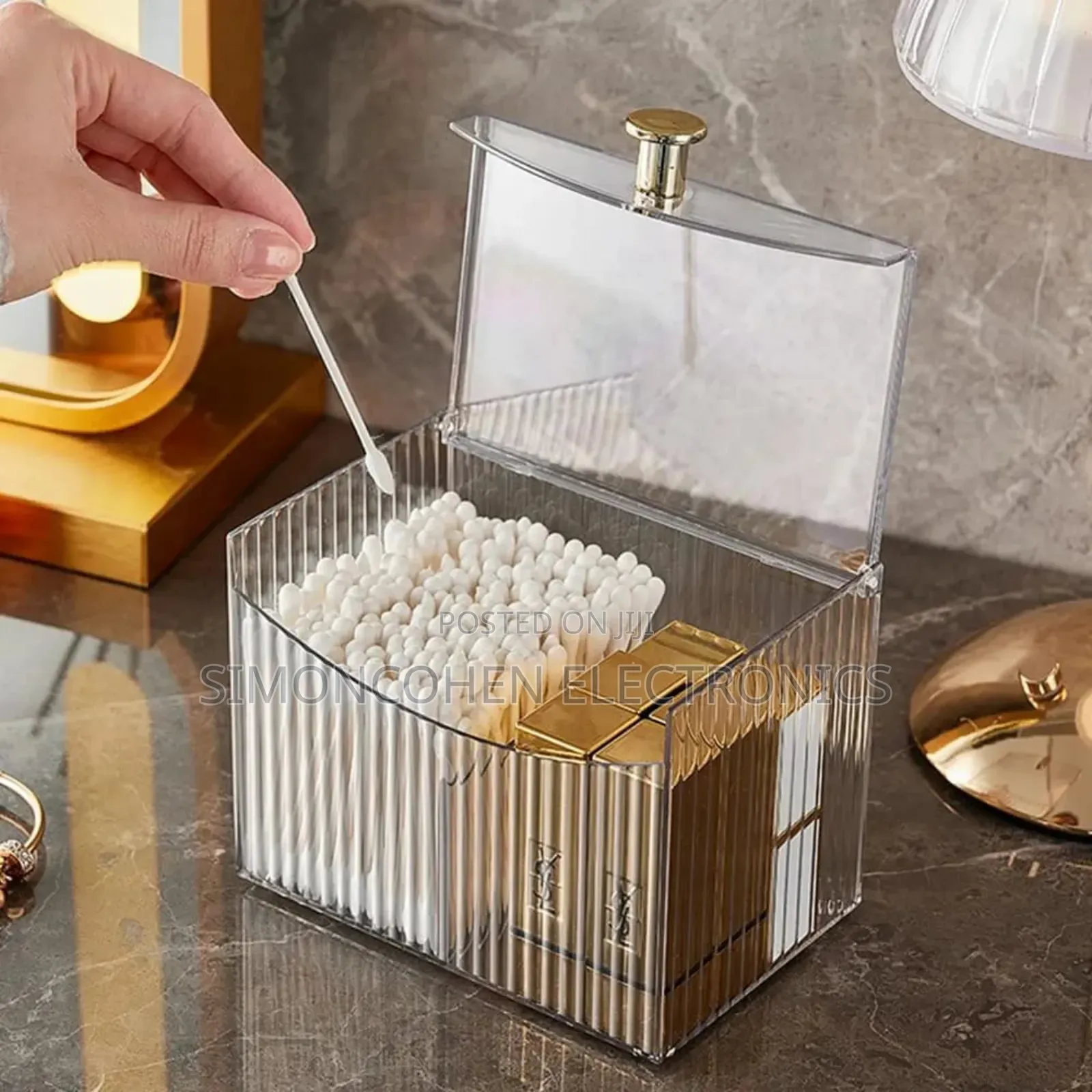 2 Compartment Acrylic Storage Box