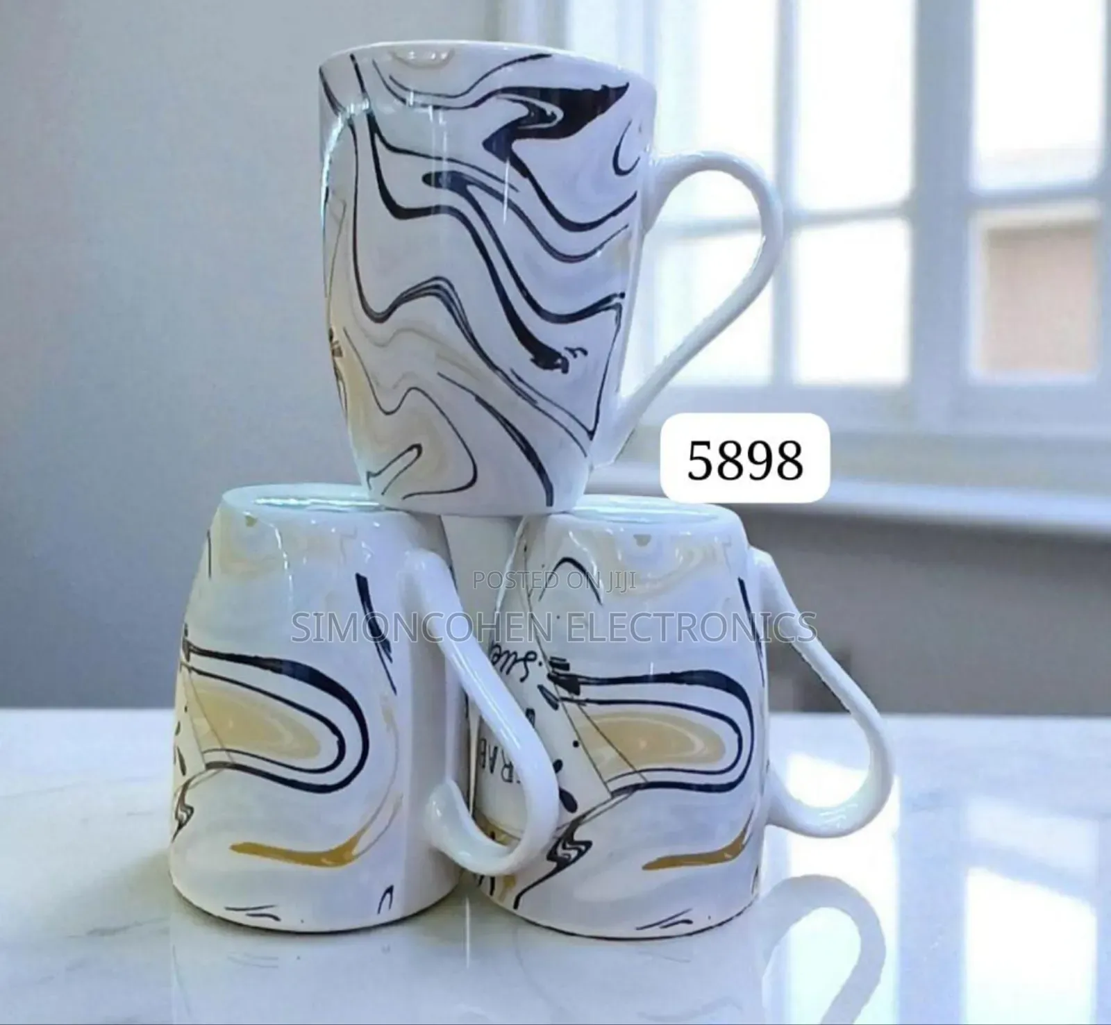 Stylish Ceramic Mug Set