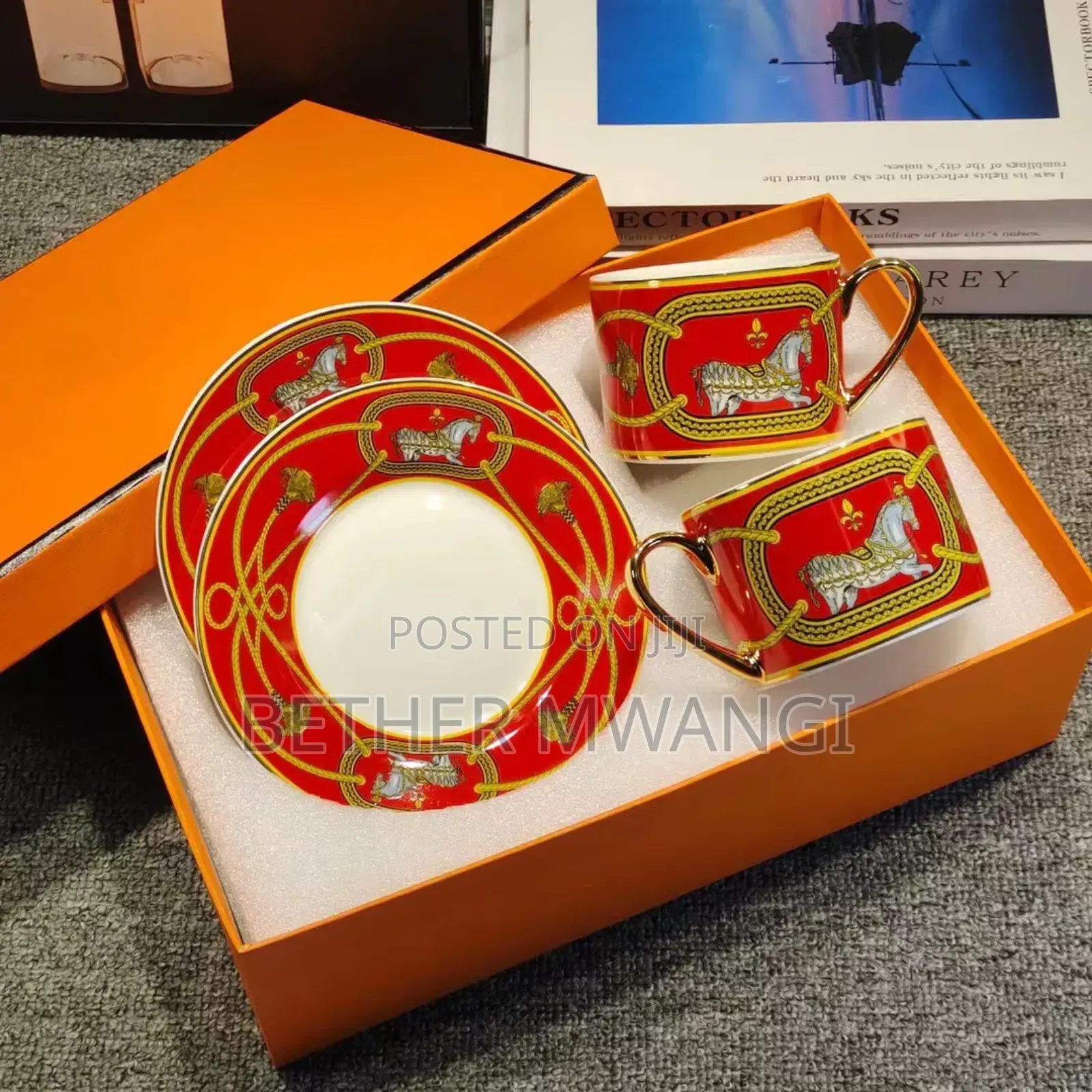 Hermes Tea Set in Kenya