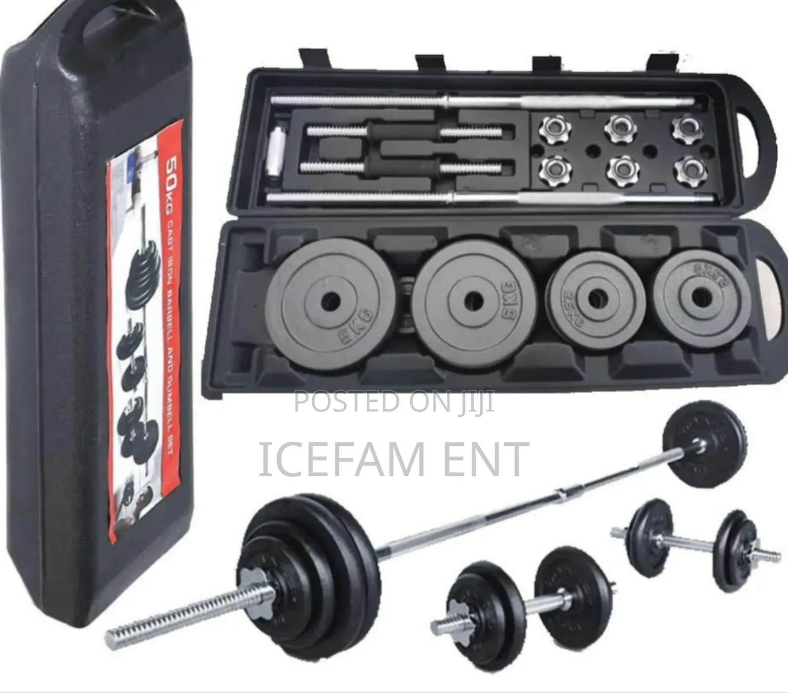 York Dumbell Set/50kgs Dumbell Set
