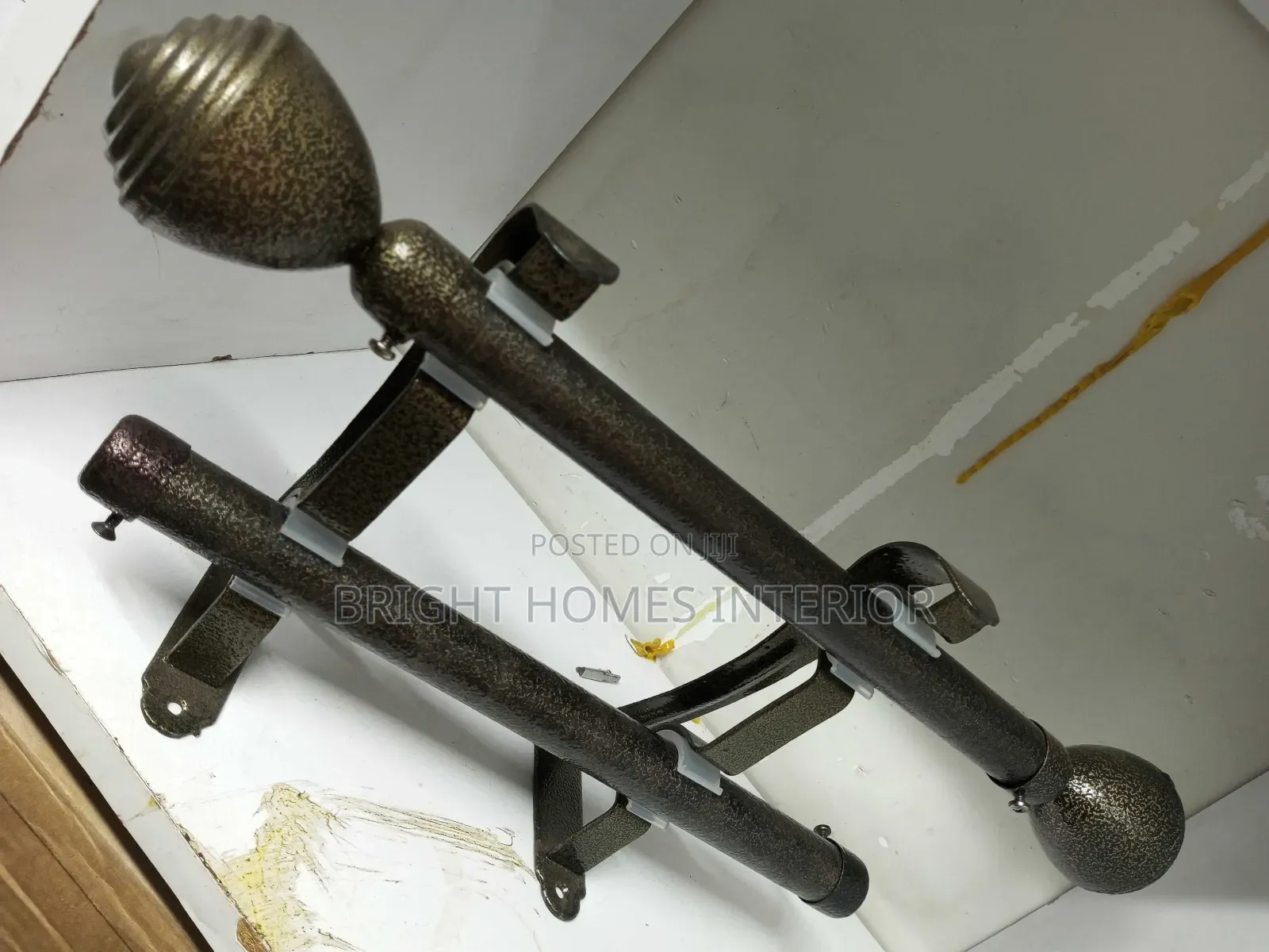 Window Curtain Rod Antic Coated Color