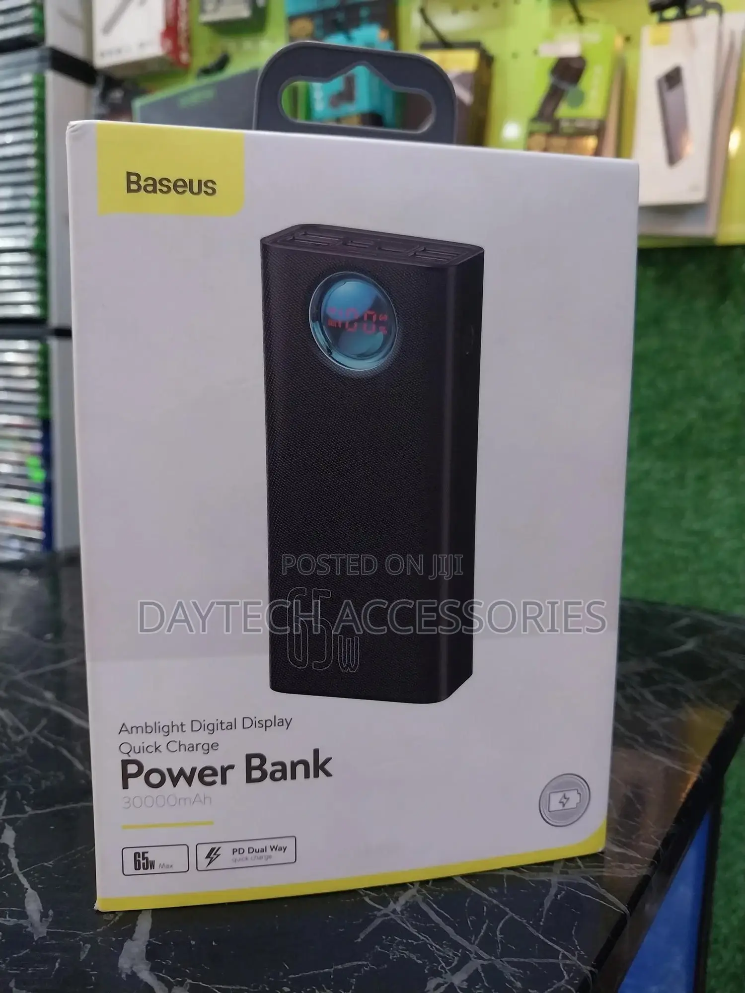 Baseus Amblight Power Bank 65w 30000mah