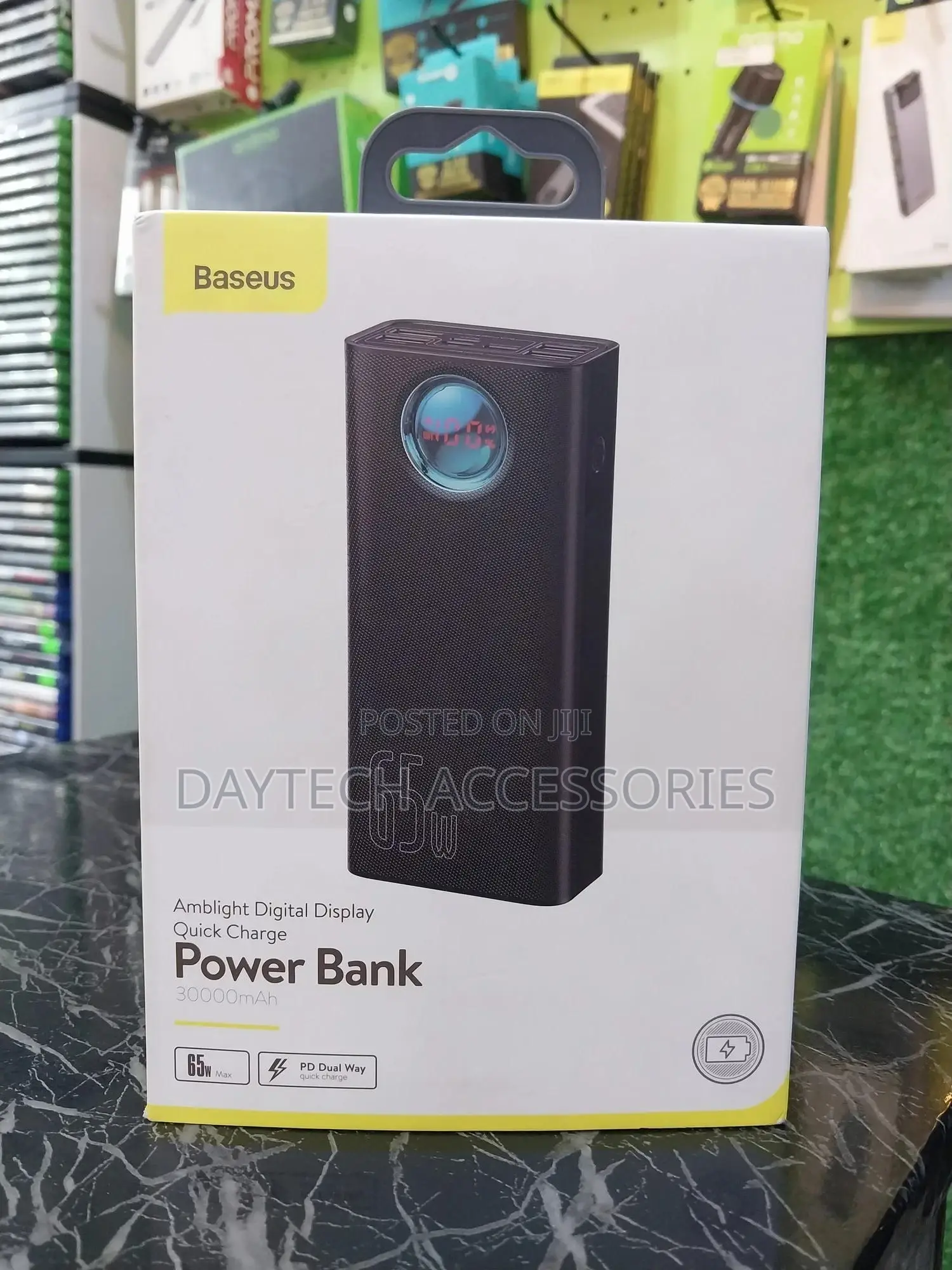 Baseus Amblight Power Bank 65w 30000mah