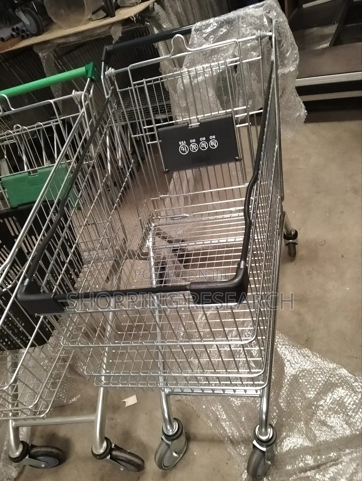 Supermarket Trolley Large Size 150l