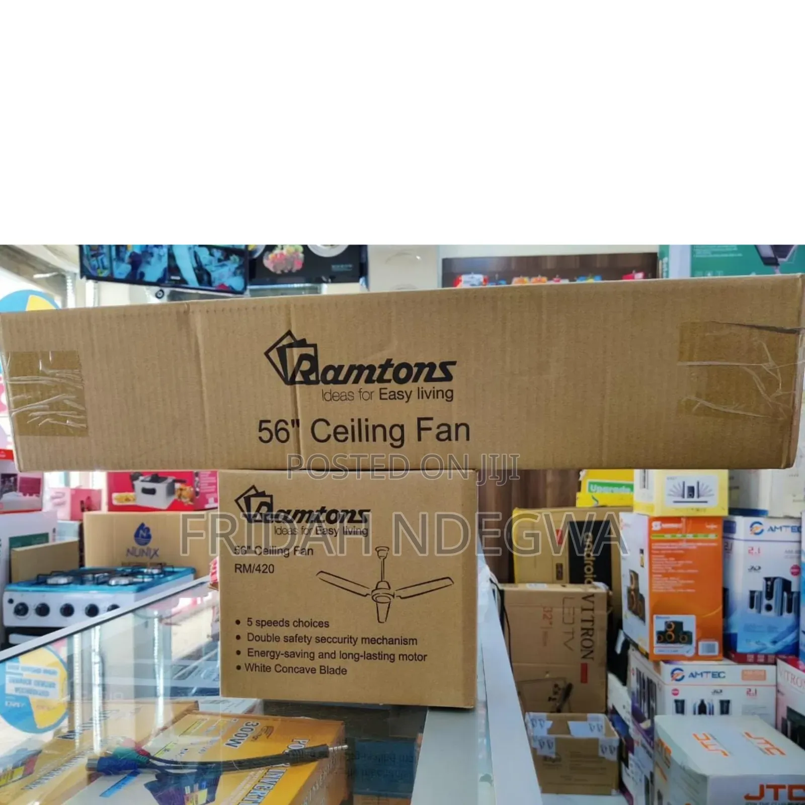 Ramtons Ceiling Fan 56"