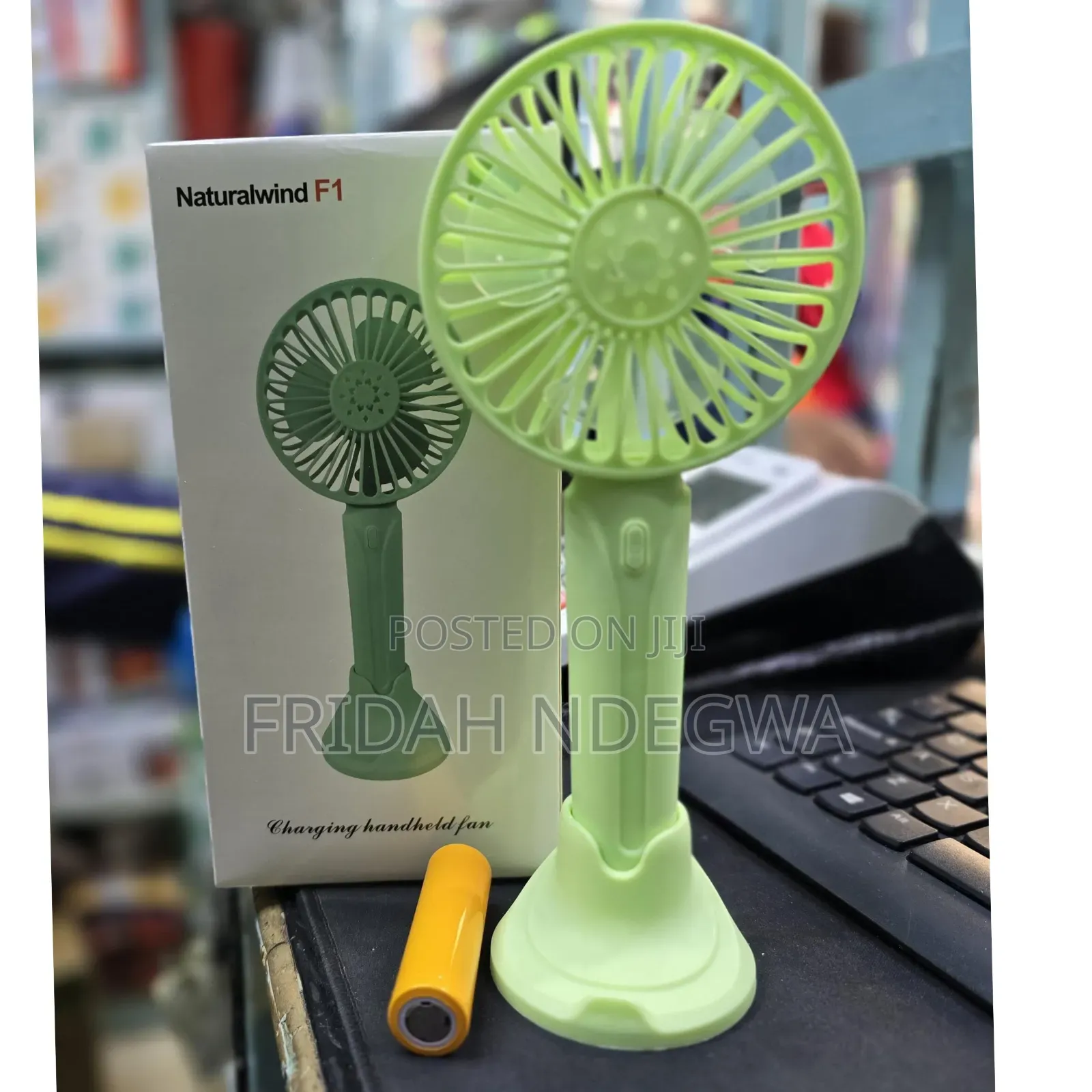 *Hand Held Rechargeable Mini Fan