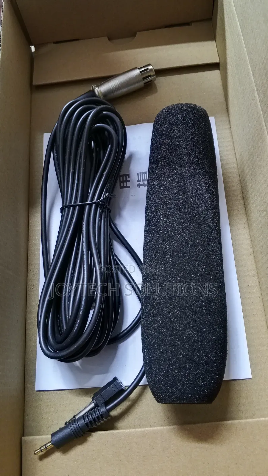 The Cardioid Condenser Microphone Panasonic Boom Microphone