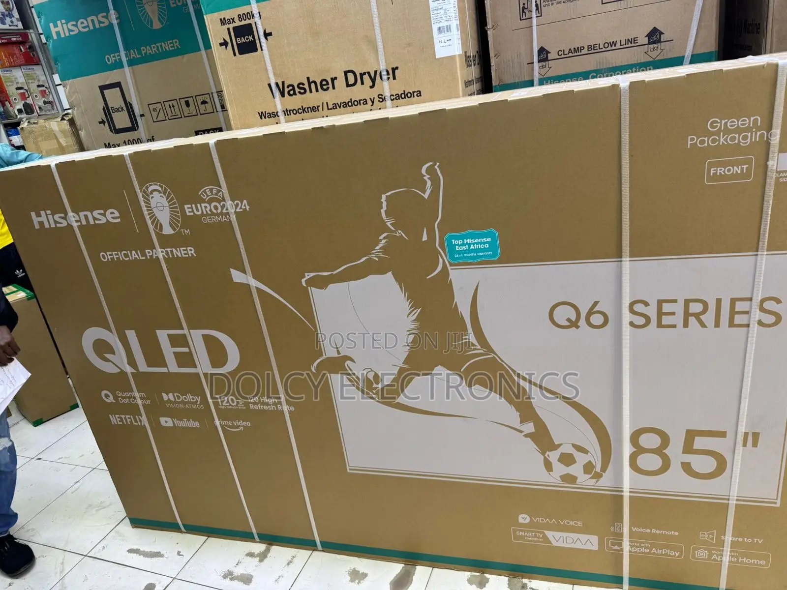 Hisense 85 Inch 85q6n Qled Smart Tv