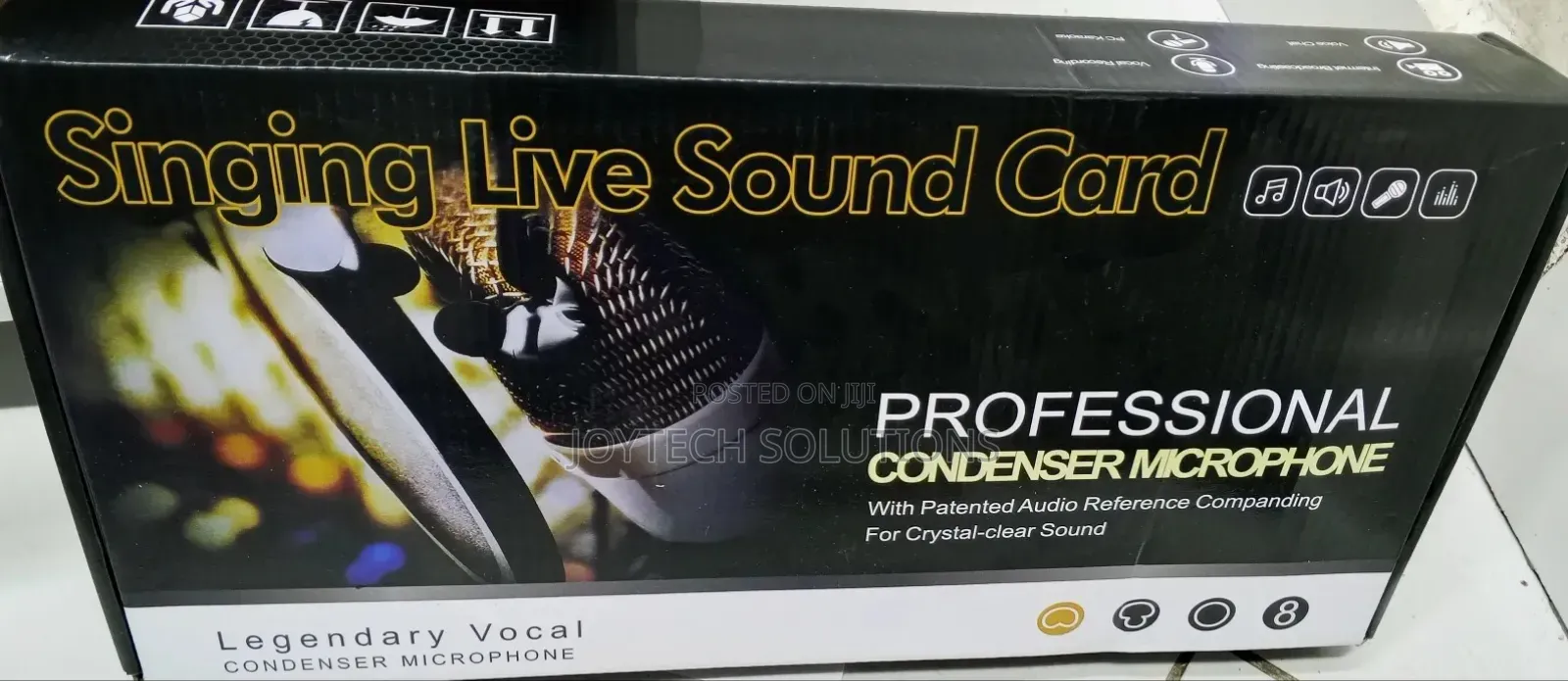 The Clear Sound and Noise Cancelling Condenser Microphone